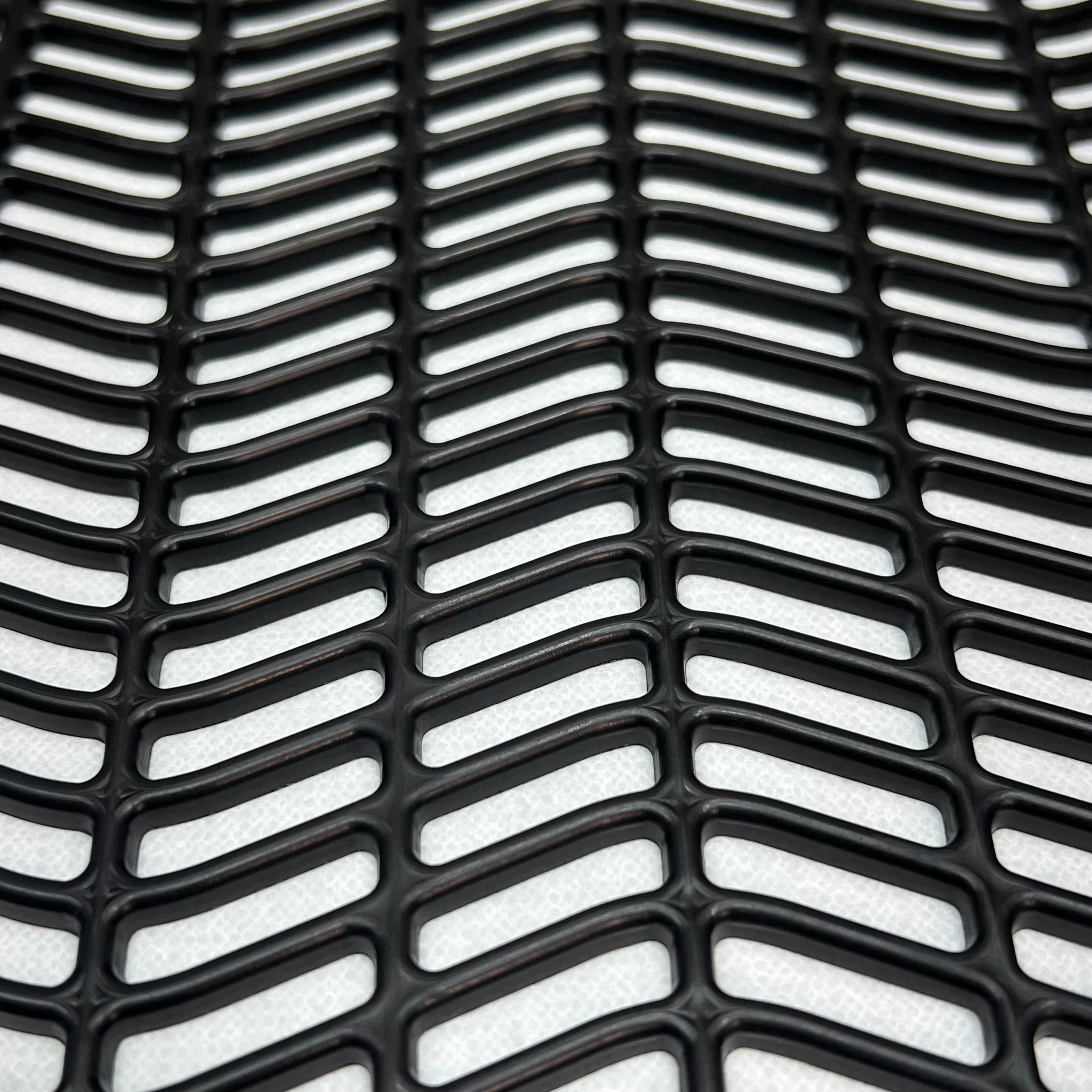 IMPACT (6 PACK) Urinal Mat Fresh Scent 17.5” W x 20.5” H Black 1525-5
