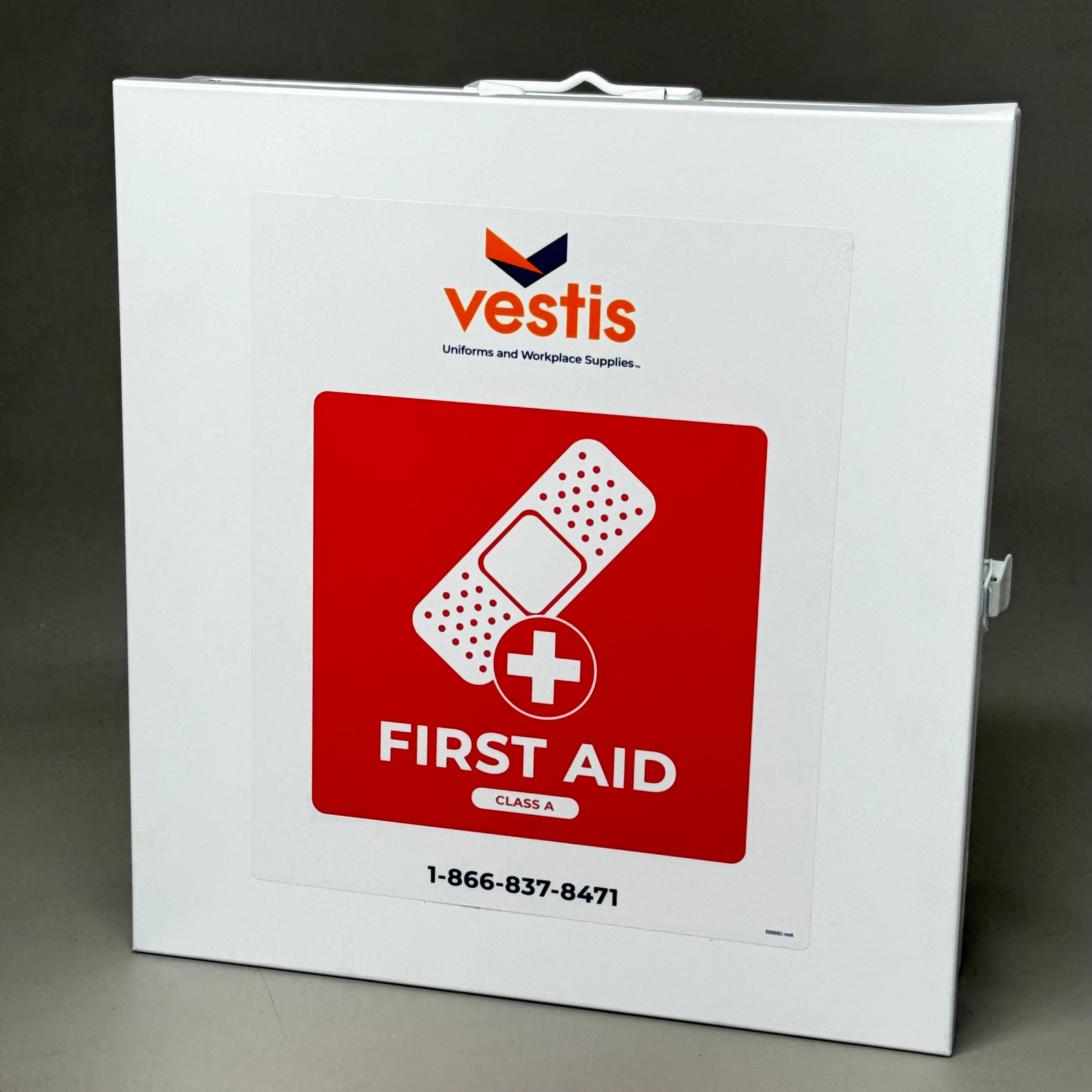 VESTIS FIRST AID 50 Person Large Metal Cabinet With Medication BB 01/2026 59354-021
