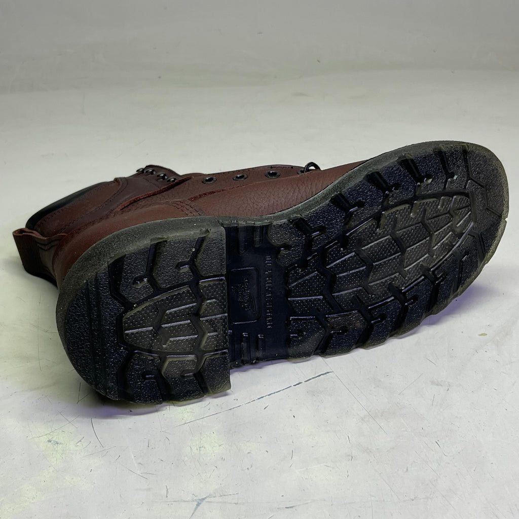 RED WING SHOES  Men's Sz 7.5 Insulated, Waterproof CSA Safety Toe Boot, Brown 2412 (New Other, Dirty Box)