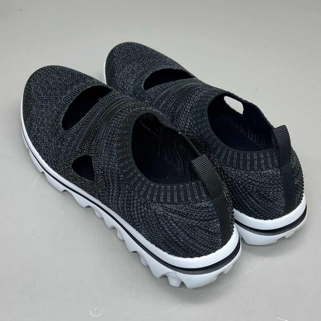 PROPET Travel Activ Avid Knit Shoe Women's Sz 9.5 Width M(B) Black WAT064M