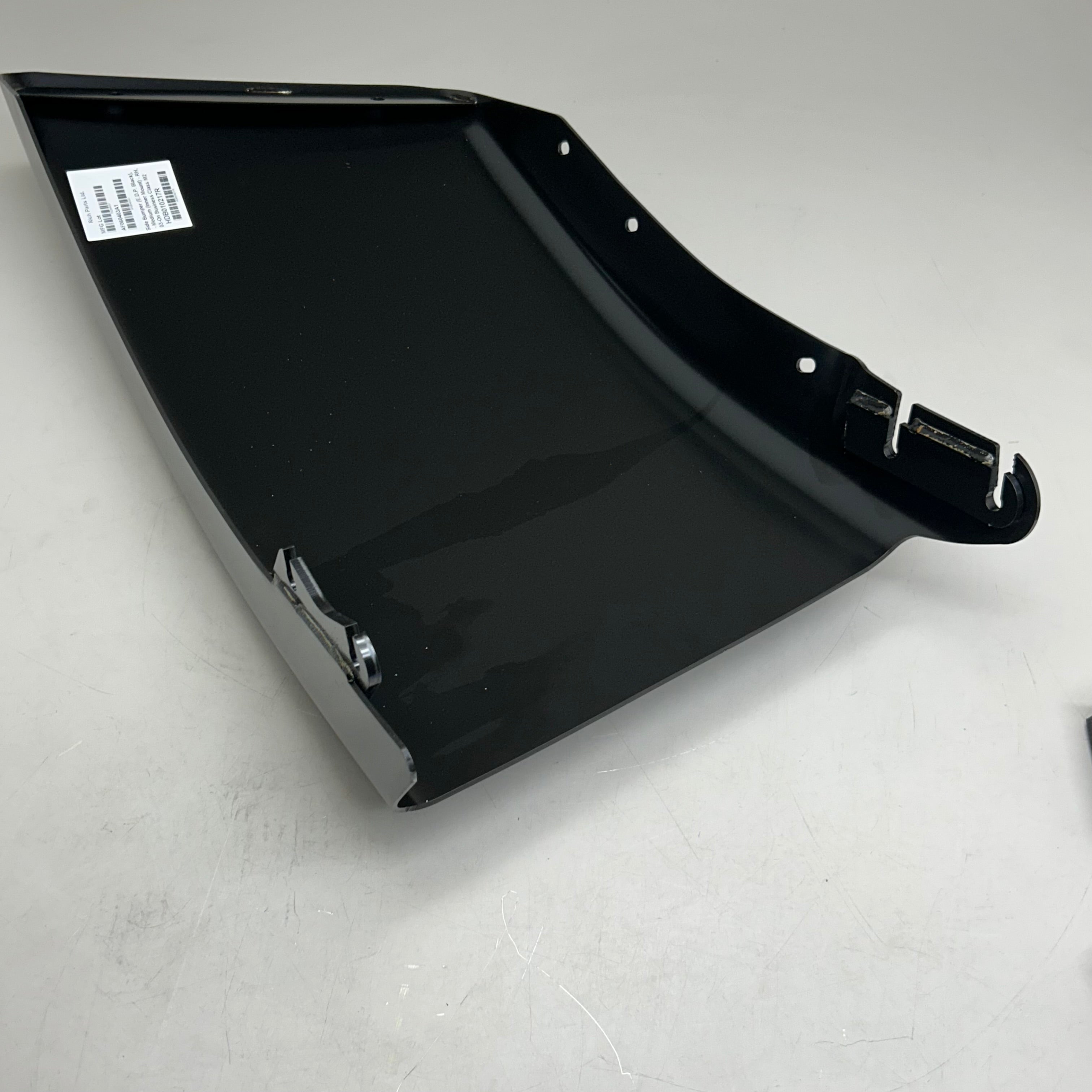 RICH PARTS Side Bumper End Replacement For Frieghtliner As-is (Slightly Scratched) Black HDB010217R