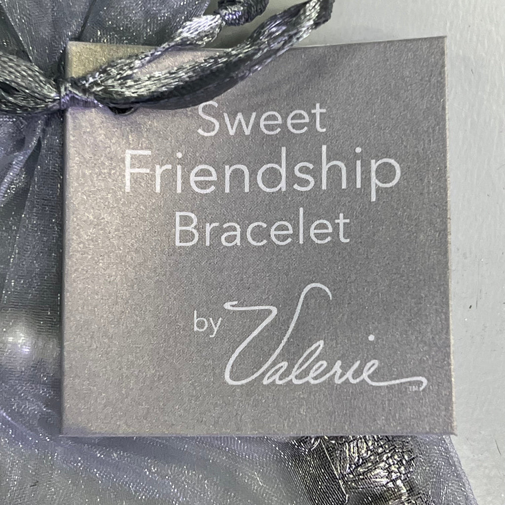 VALERIE PARR HILL Angel Wing Heart & Pearl Friendship Bracelets Average Blue