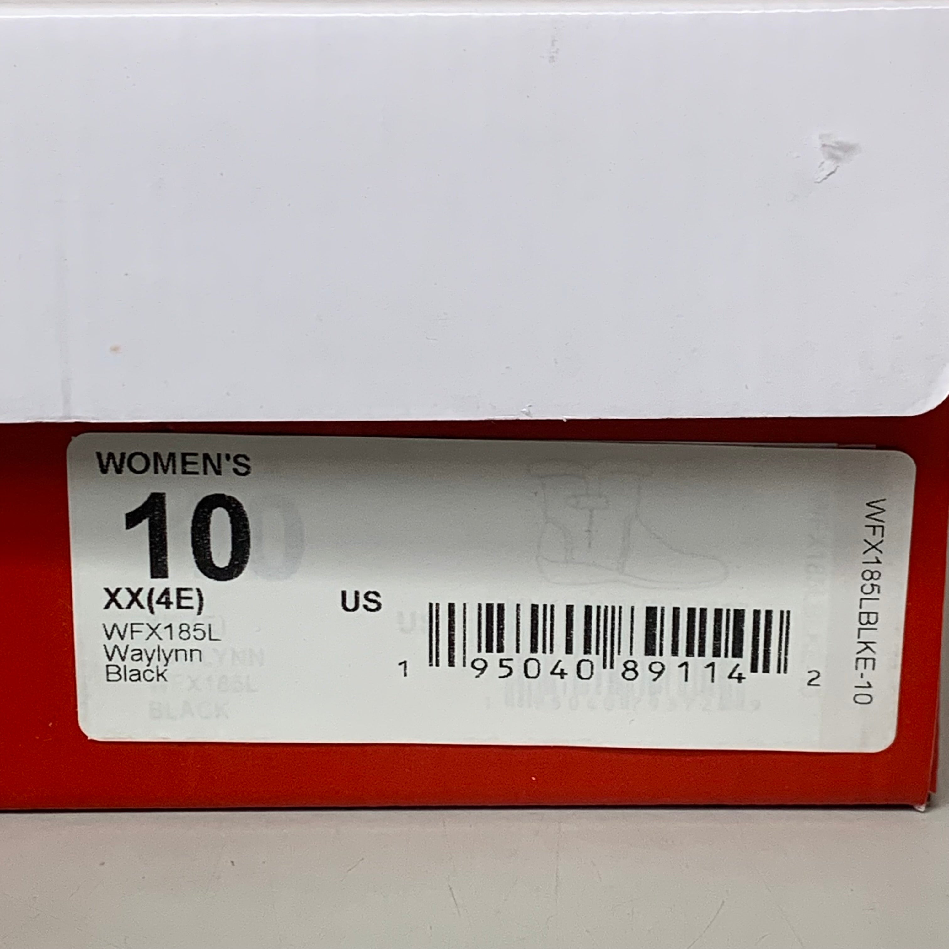 PROPET Waylynn Mid Height Casual Boot XX(4E) Women's SZ 10 Black WFX185LBLKE-10