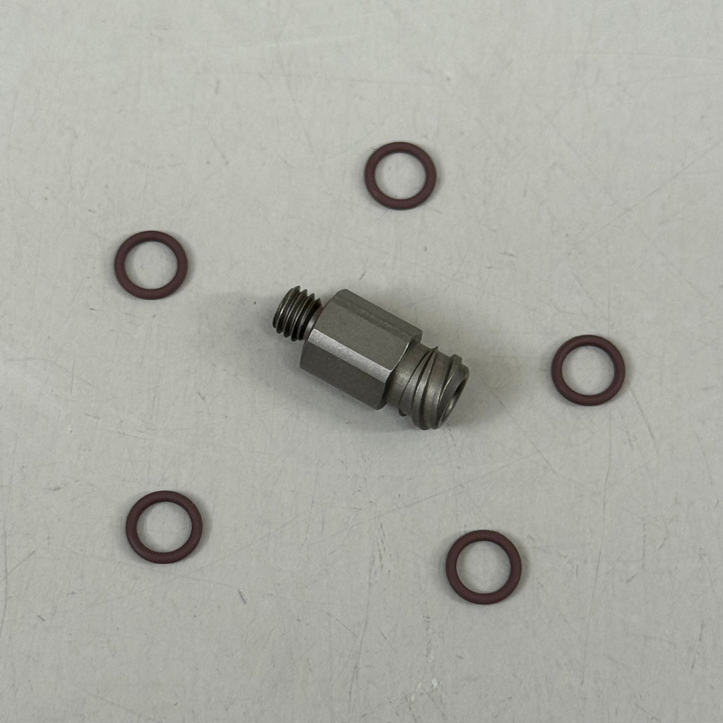 NORDSON Kit Fitting M5 O X Fem Luer Lock Str 7362606