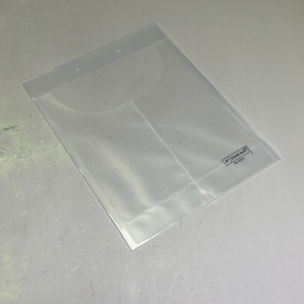 SMEAD (24 PACK) Polypropylene File Retention Jackets Letter/Legal Sz Clear 68191