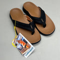 COBIAN Darby Synthetic Suede Strap Sandals Women's SZ 10, EU 41 Black DAR24-001-10