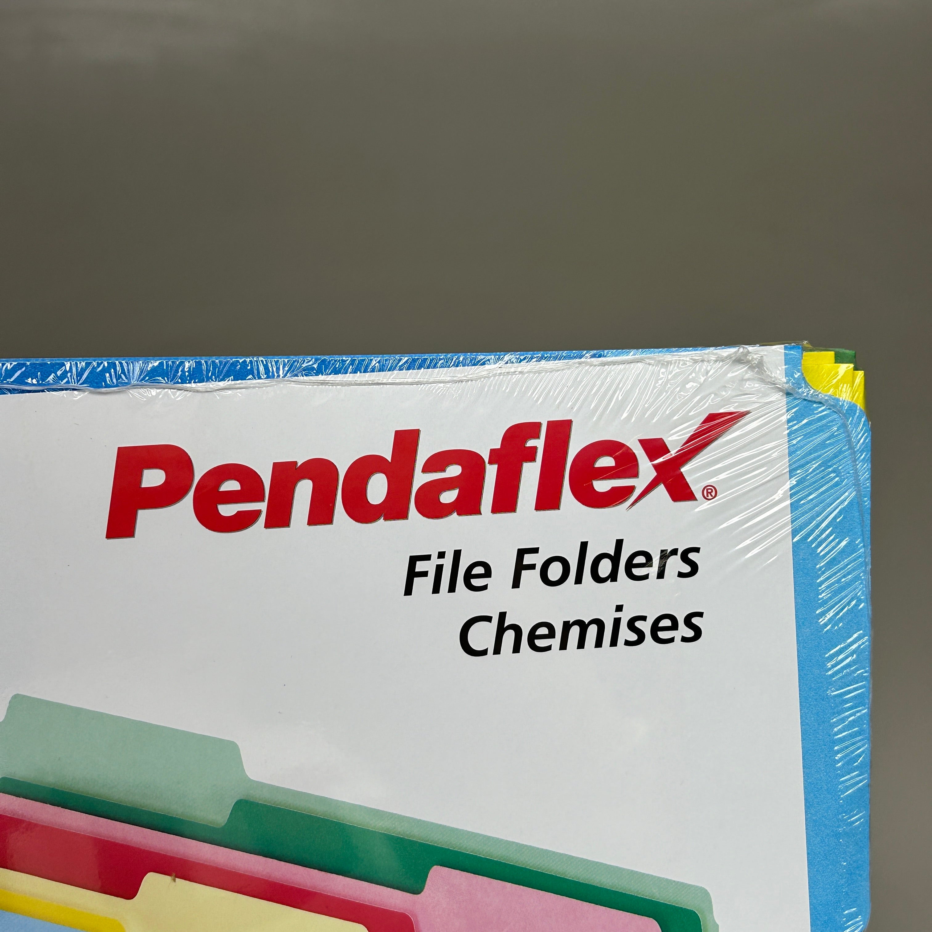 PENDAFLEX 10-PK! File Folders Assorted Colors 3 Tab Positions Letter Size 36ct (New)