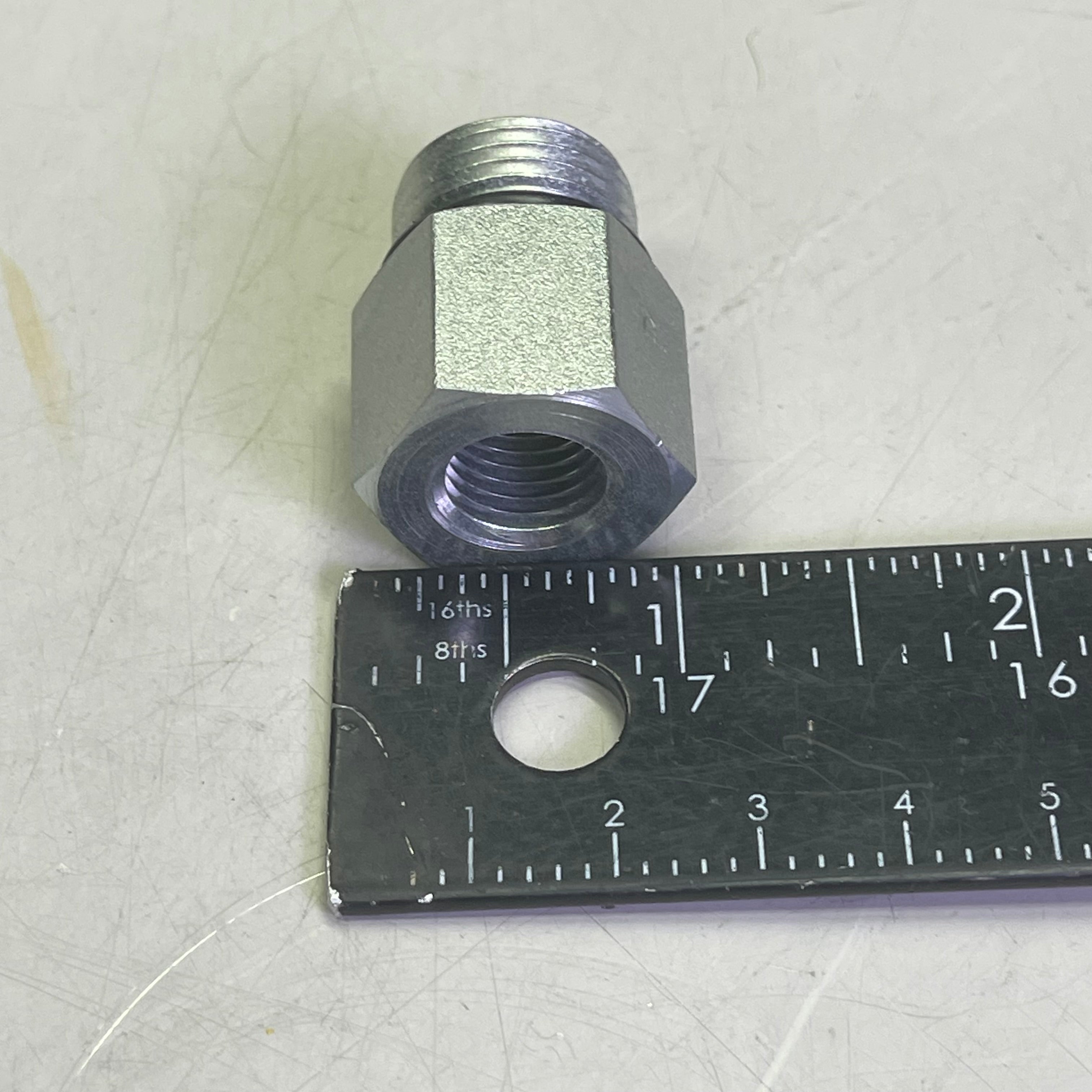 PARKER (25 PACK) Pipe Fitting & Port Adapters 1/4" Steel 8-1/4 F50G-S