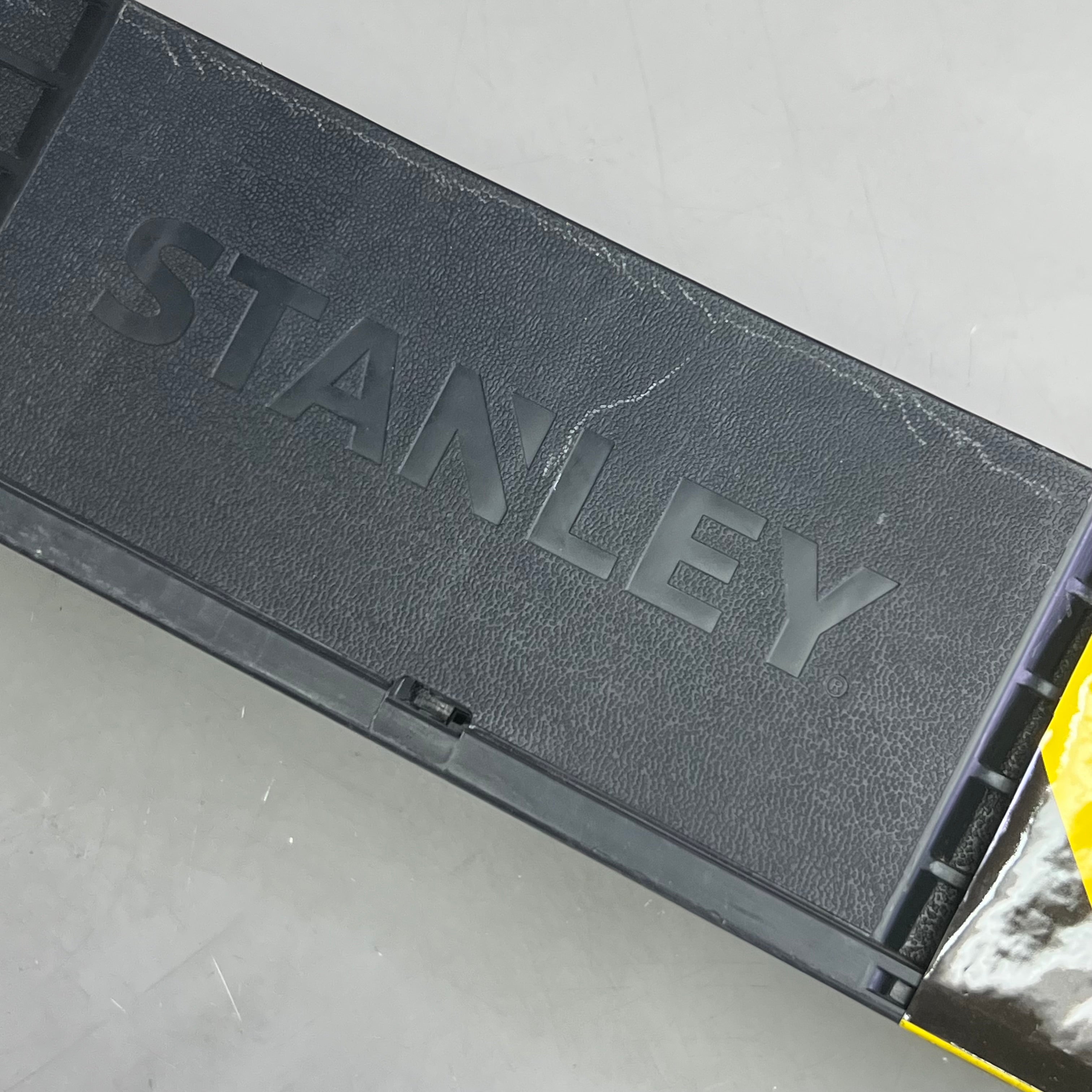 STANLEY Foldup Sawhorse W/ Metal Legs 40" L x 30.5" H ,STST11151 Black & Yellow