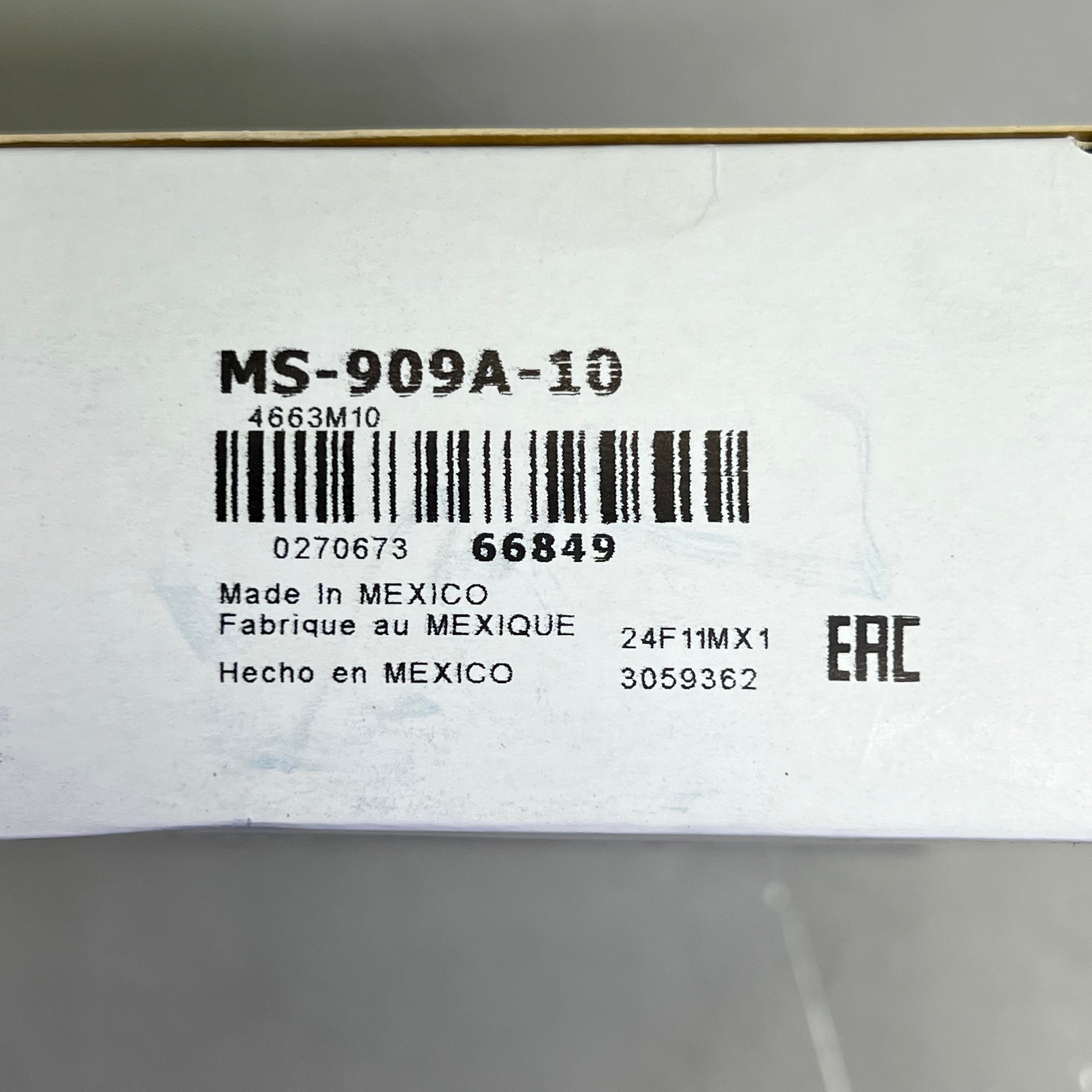 MAHLE Clevite Main Bearing Set For Chevy Vehicles 1968-2002 Grey MS-909A-10