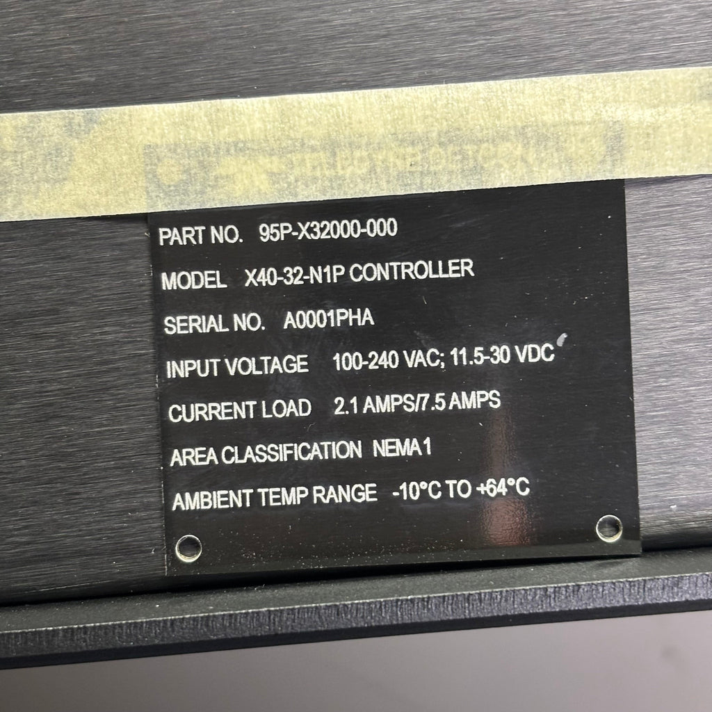 DETCON INC. Integrated Alarm & Control System X40-32-N1P CONTROLLER