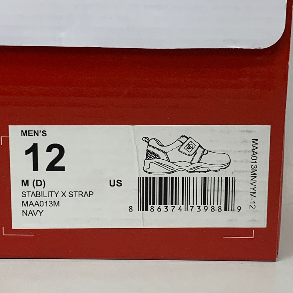PROPET Stability X Strap Sneaker Shoes M(D) Men's SZ 12 Navy MAA013MNVYM-12