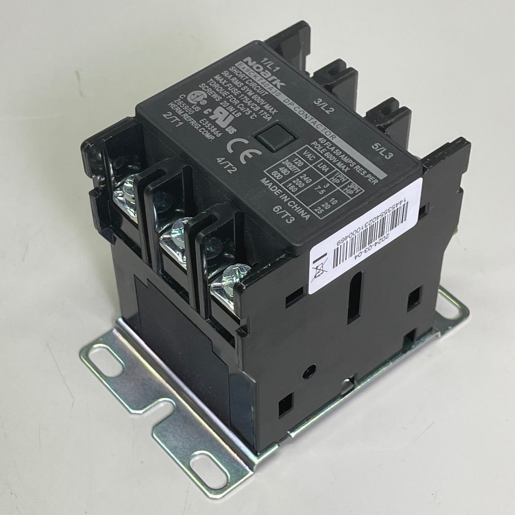 NOARK Definite Purpose Contactor  40A 208-240V 3-Pole Ex9CKT40A30XU7