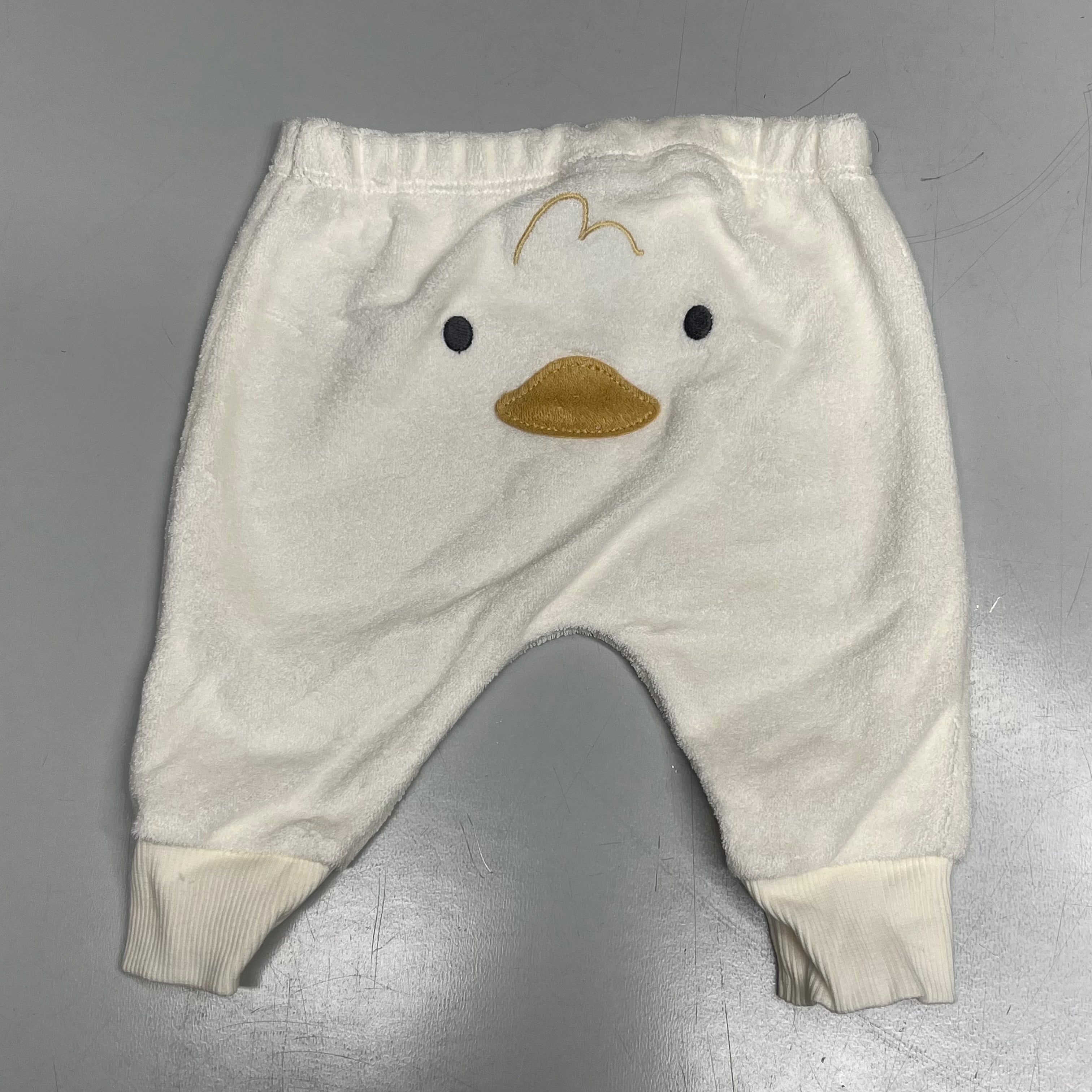 CARTERS (SET OF 3) Soft Duck Little Cardigan Set Baby's Sz 3M White/Orange