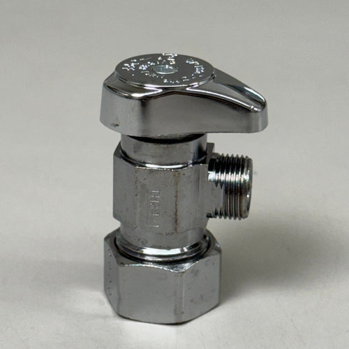 BRASS CRAFT (New) 1/2" Compr. Angle Stop Valve