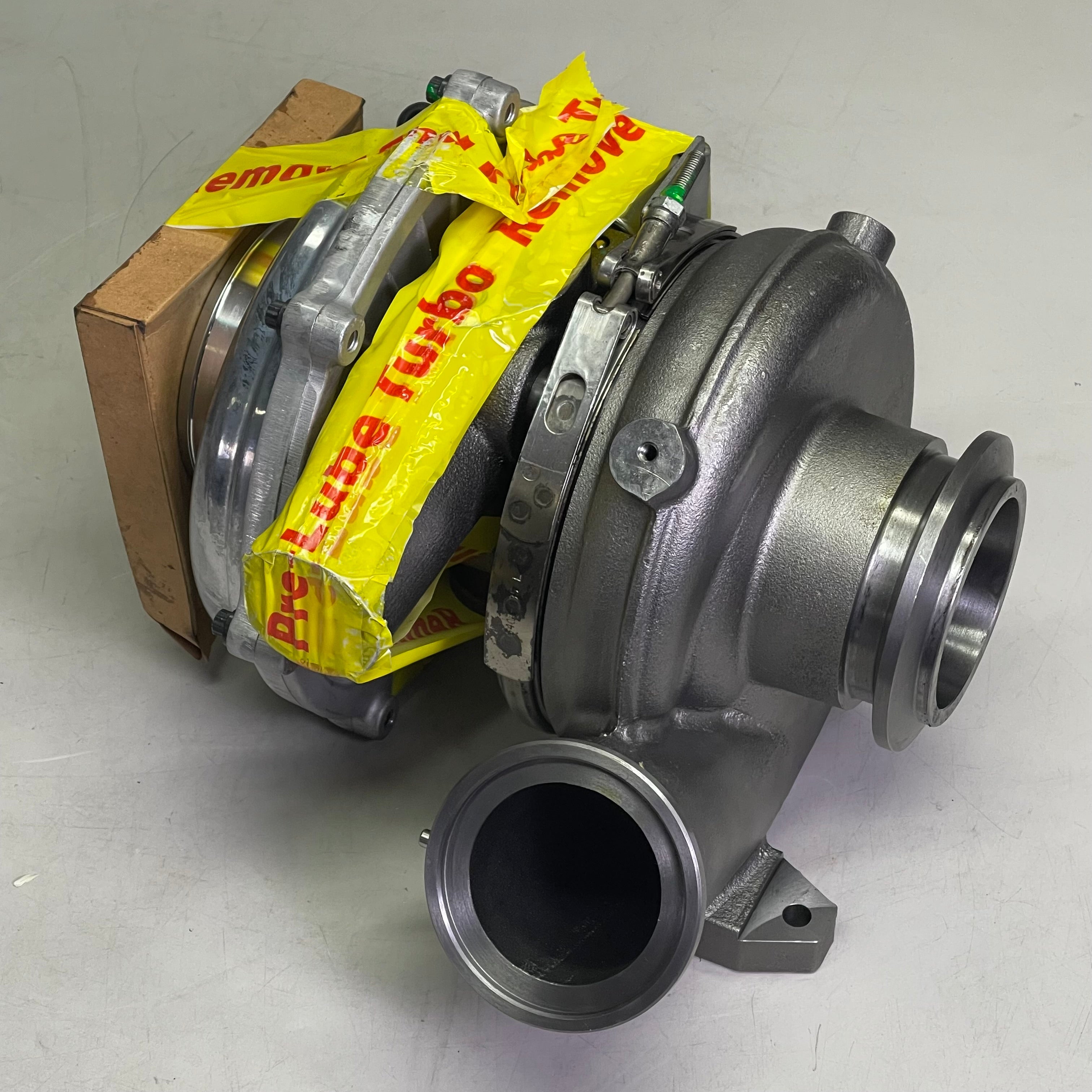 OE-TURBOPOWER Turbocharger For Ford F-250, 350, 450 Super Duty Steel D1004 Remanufactured