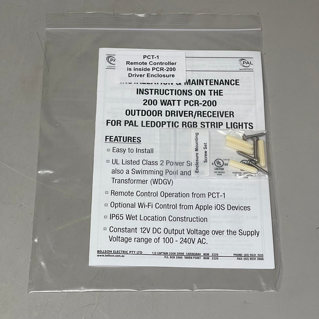 PAL PCR-200 LED Driver/Receiver, Wi-Fi Ready 42-PCR-200U