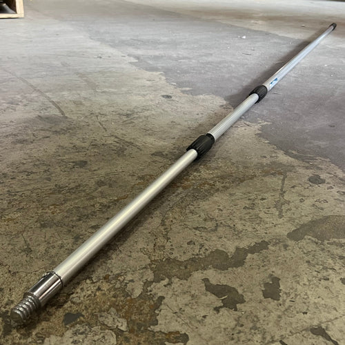 AJWHOLESALE Extension Pole 6.5' to 18', Silver & Black CHIB00127