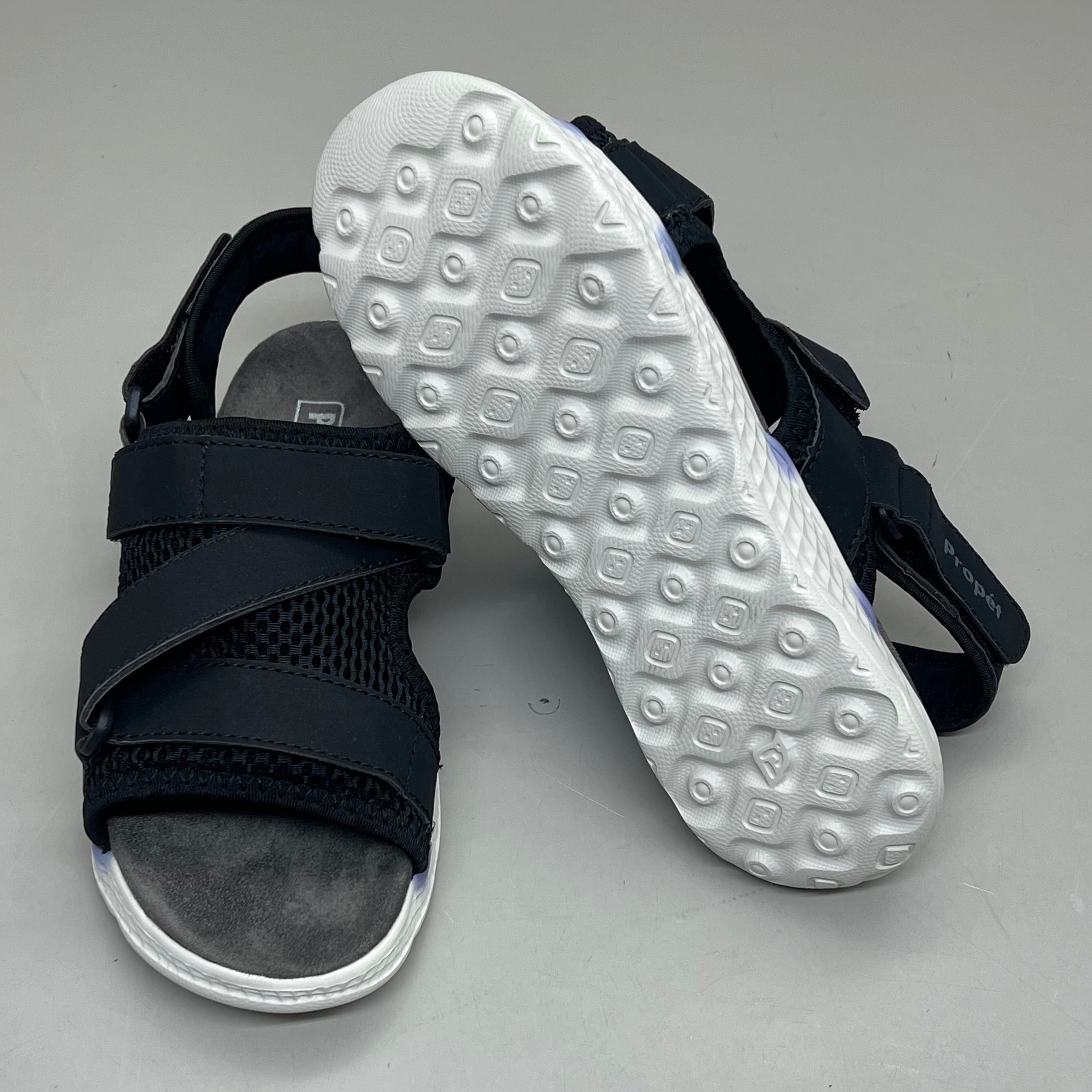 PROPET Travel Activ Sport Lightweight Women's Sz 9 M(B) Black/White As-is WST013P