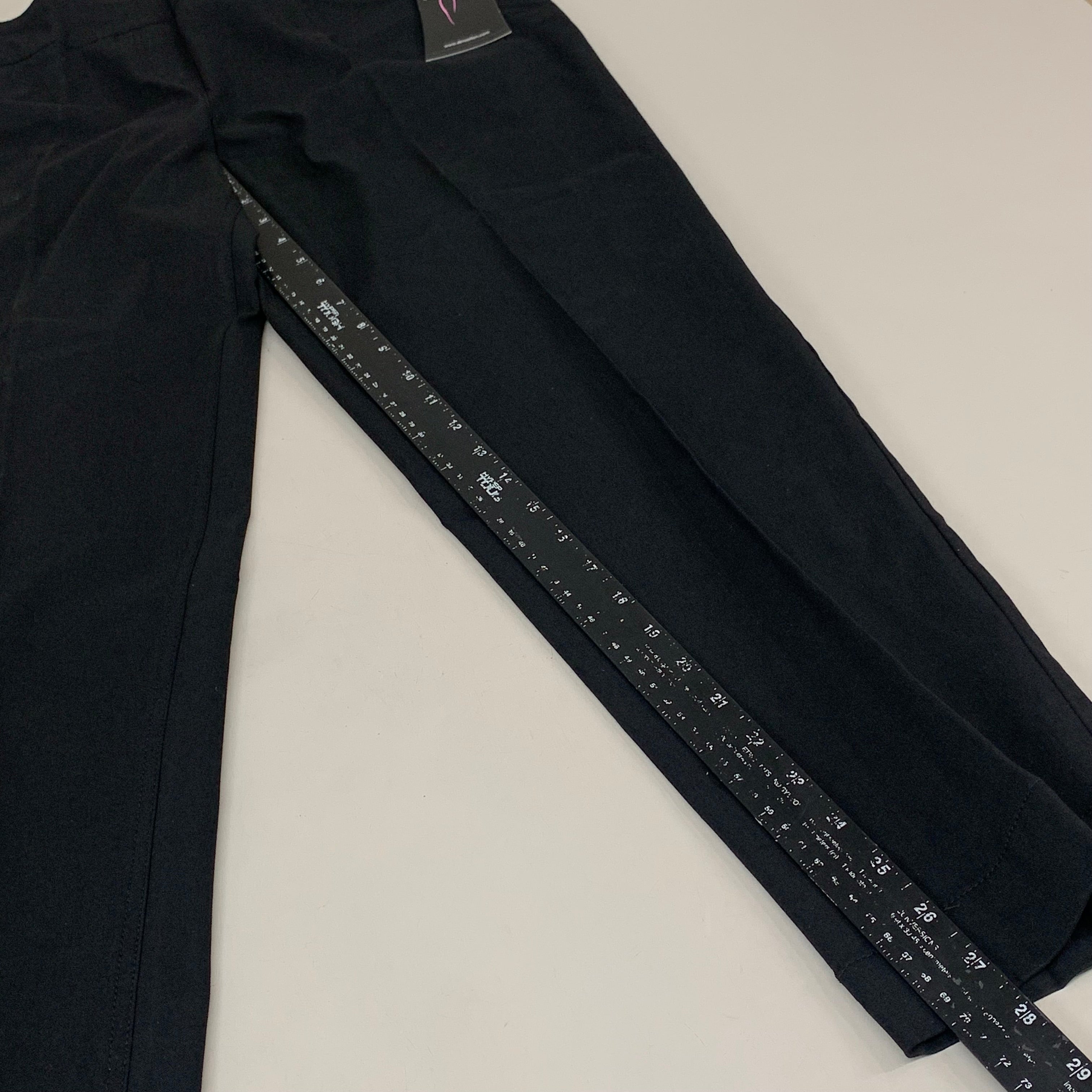MULTIPLES Ankle Pants Petite Women's Sz 14 Black