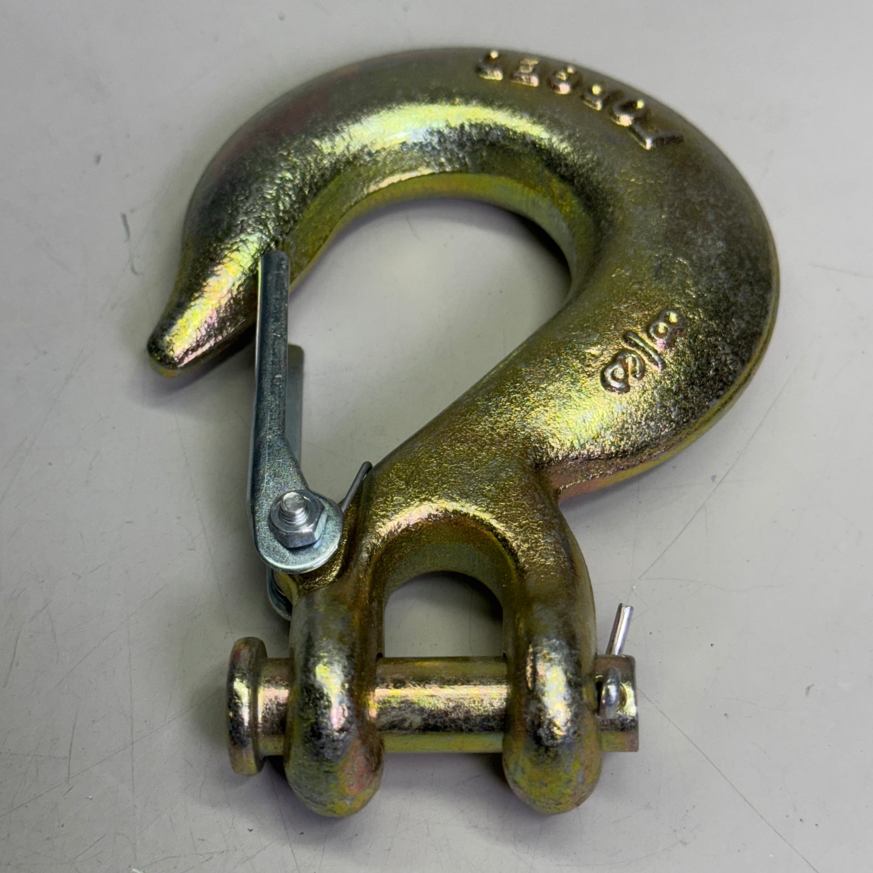 FORGED (2 PACK) HI-GEAR Clevis Slip Hooks Safety Chain for 3/8" Tow Chain, Grade 70