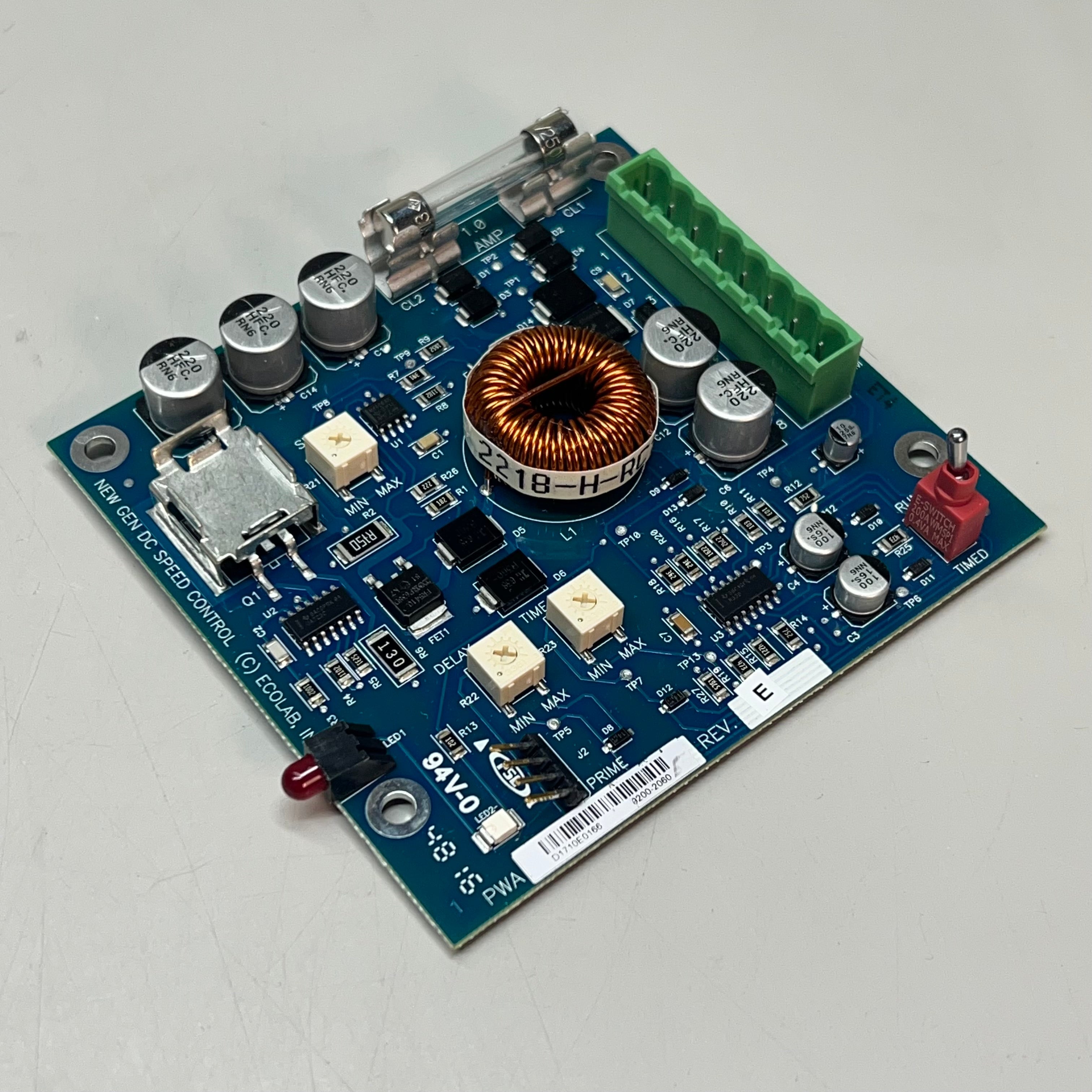 ECOLAB E New Gen DC Speed Control PCB 9200-2060 REV (New Open Box)