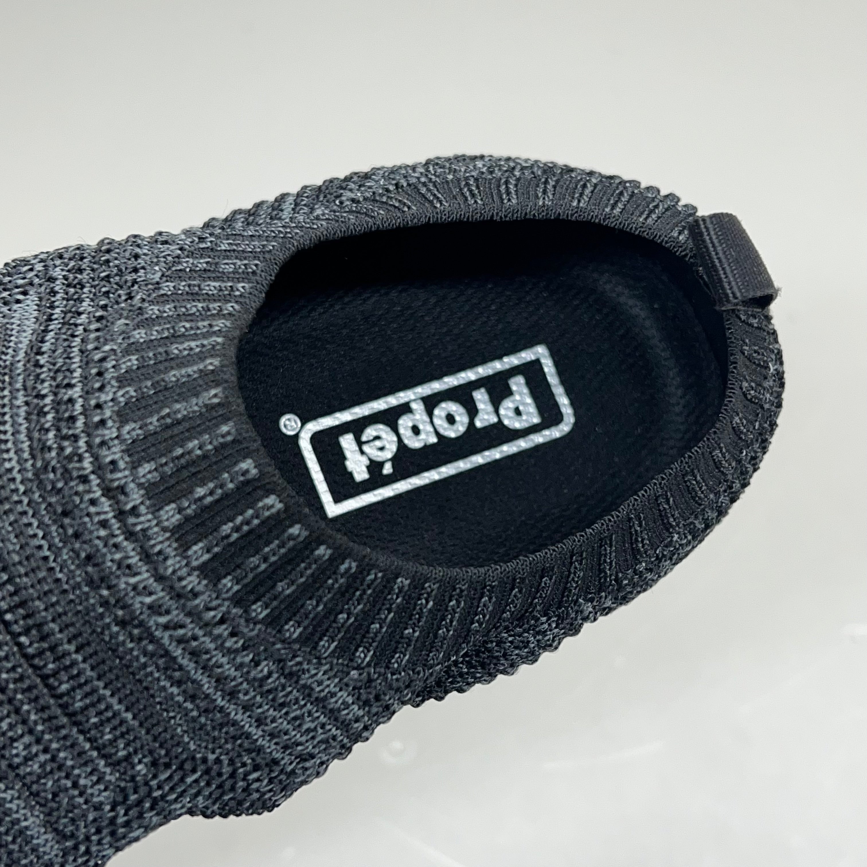 PROPET Travel Activ Avid Knit Shoe Women's Sz 10 Width M(B) Black WAT064M