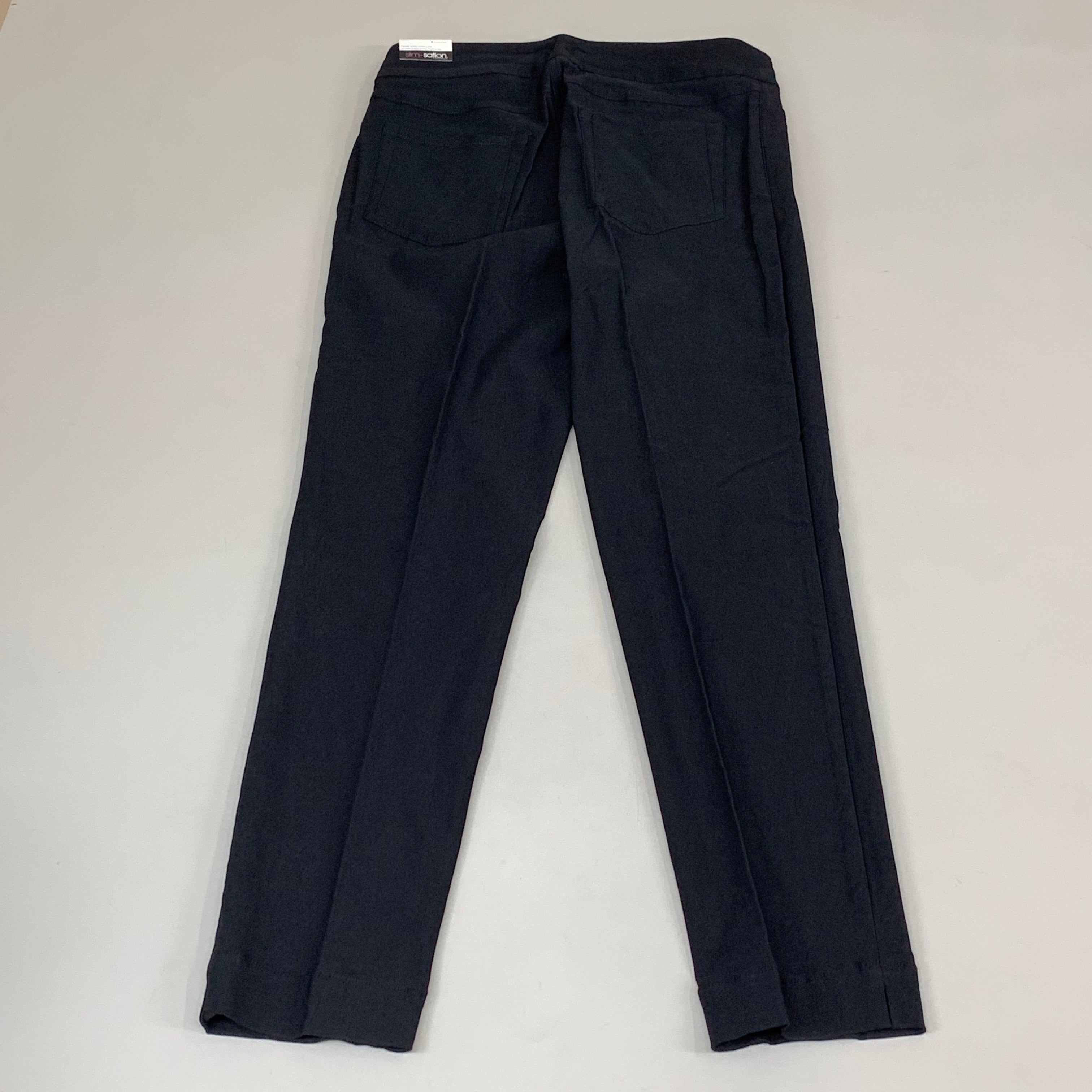MULTIPLES Ankle Pant  Petite Women's Sz 6 Black M30719PM