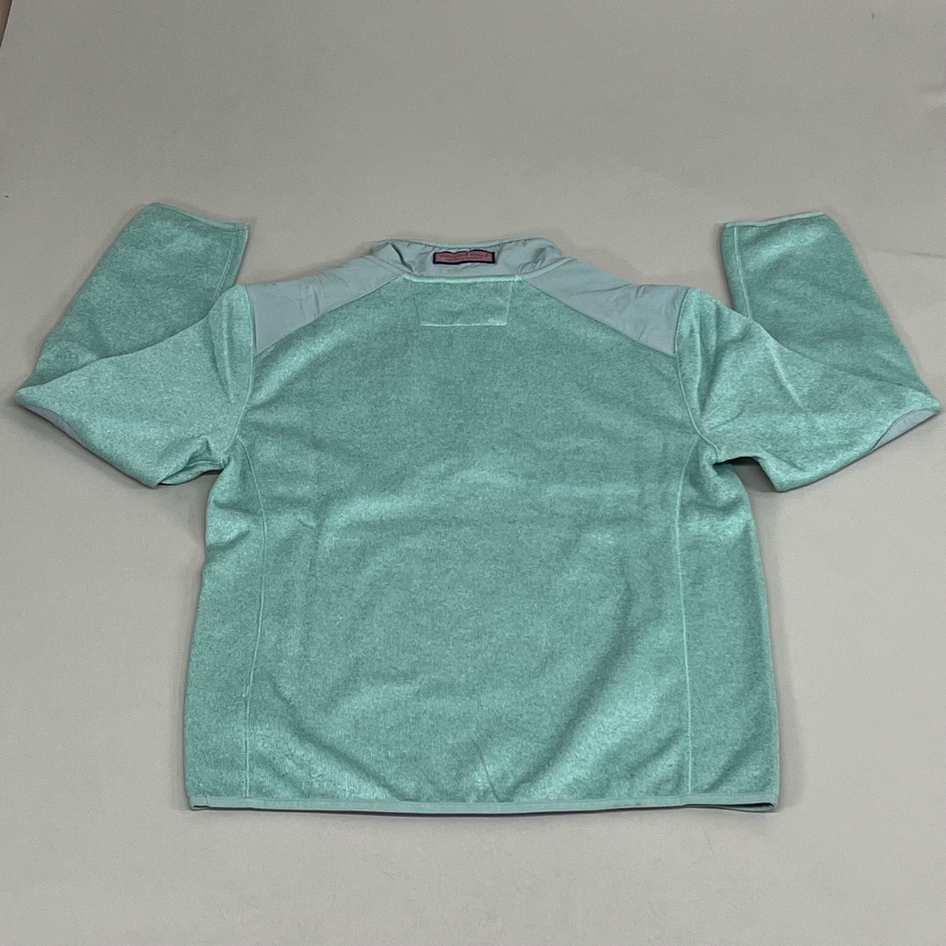VINEYARD VINES Martha's Vineyard Men's Teal Green Half Zip Pullover Sz- L