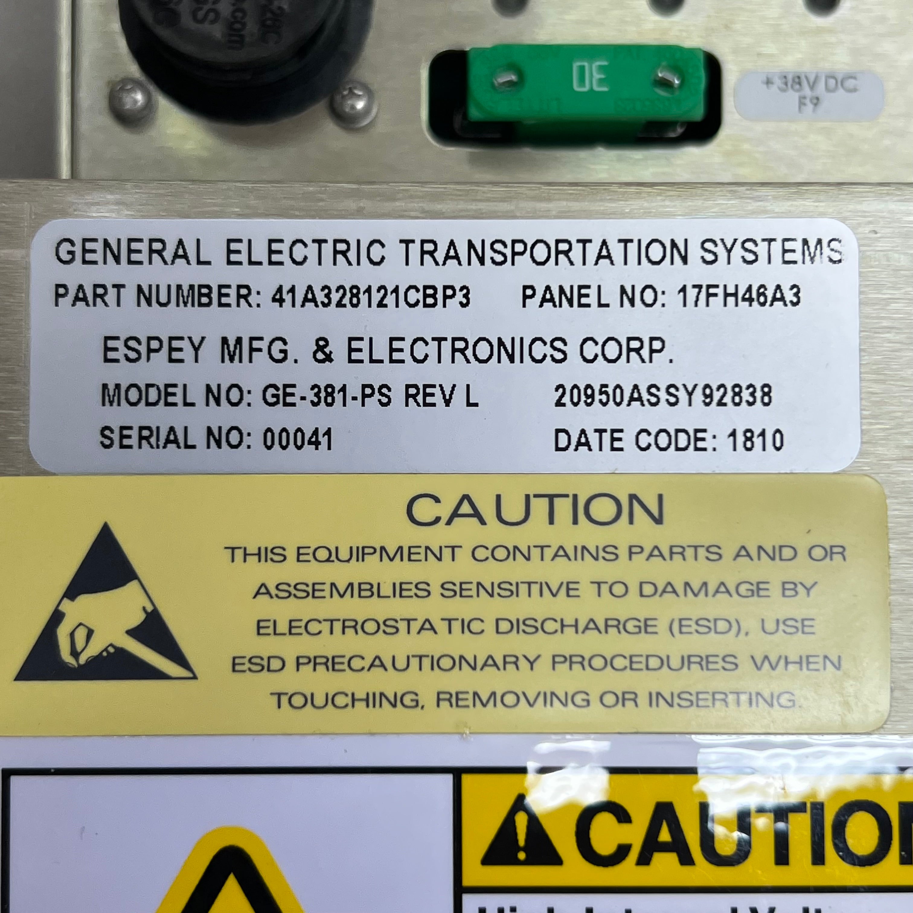 KOMATSU Panel Negative Grey 58F-43-015110