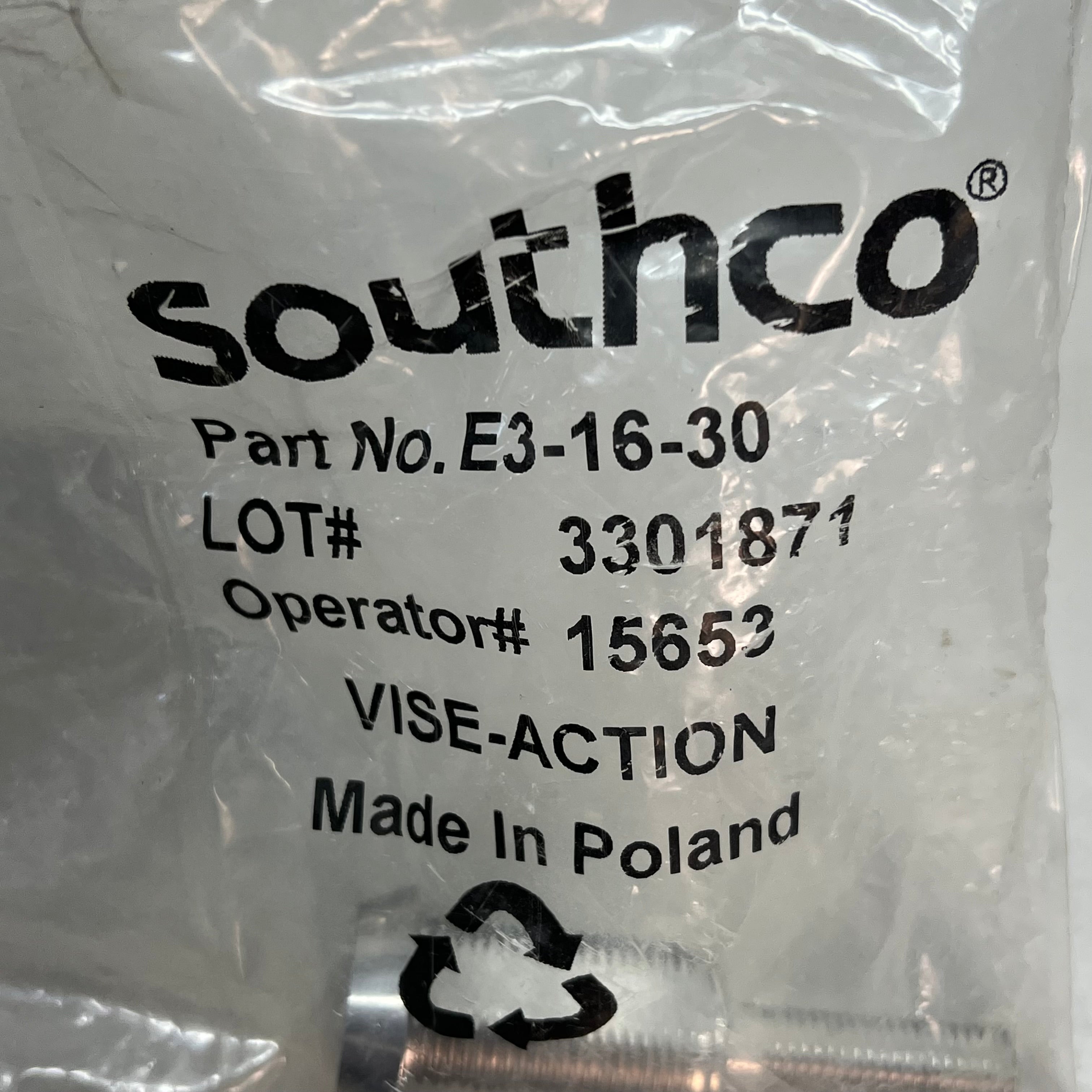 SOUTHCO Vice Action Compression Latch Stainless Steel Large Size Chrome E3-16-30
