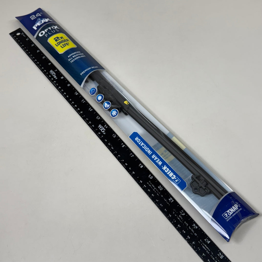 PEAK (2 Pack) Optix Plus Beam Windshield Wiper Blades 24" OTP241 2x Longer Life