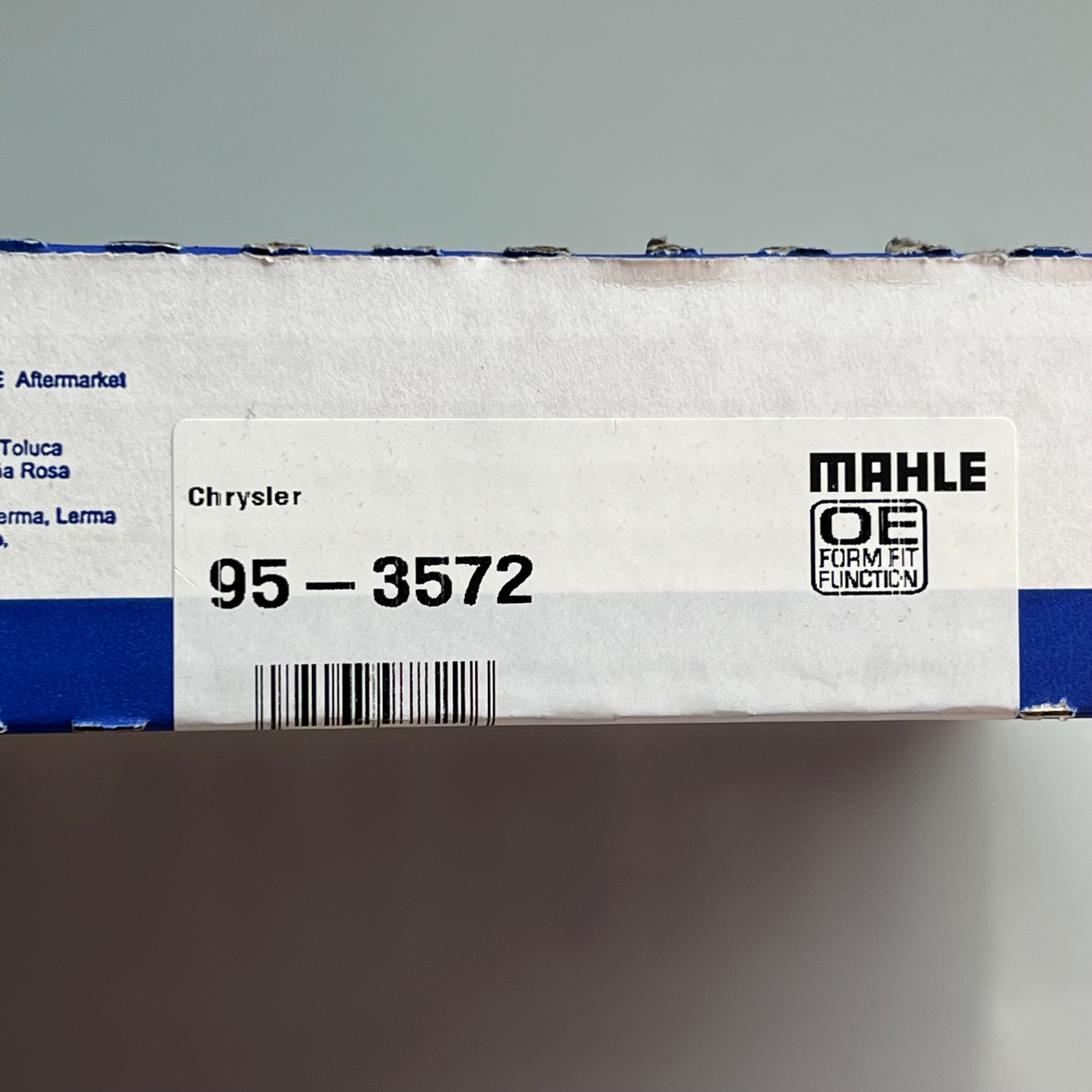 MAHLE Engine Gasket Set For Chrysler & Dodge Vehicles Made In USA 95-3572