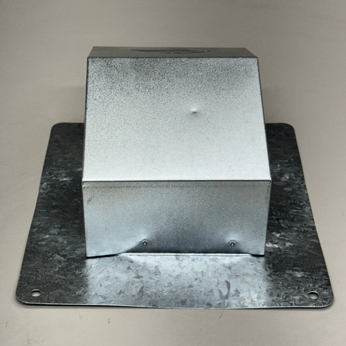 BUILDERS BEST GRV624 4” Galv. Roof Cap Flush Flapper Screen 011755 Galvanized