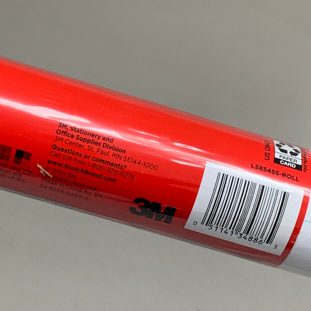 SCOTCH (2 PACK) Self-Seal Single Side Laminate Sheet Roll 16"x10' Clear LS854SSS
