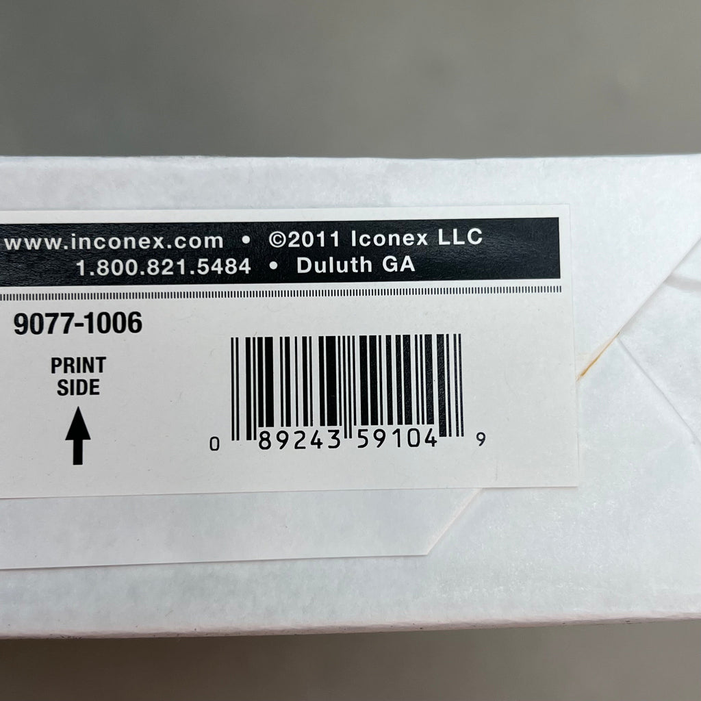 ICONEX (1,250 PACK) Digital Carbonless Paper 2-Part 8.5"X11" White/Canary 9077-1006