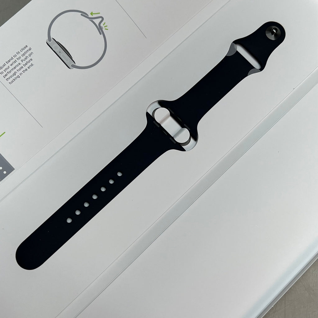 APPLE Watch Durable & Soft Sport Band  S/M (46mm) Black 3L113AM/A (Return)