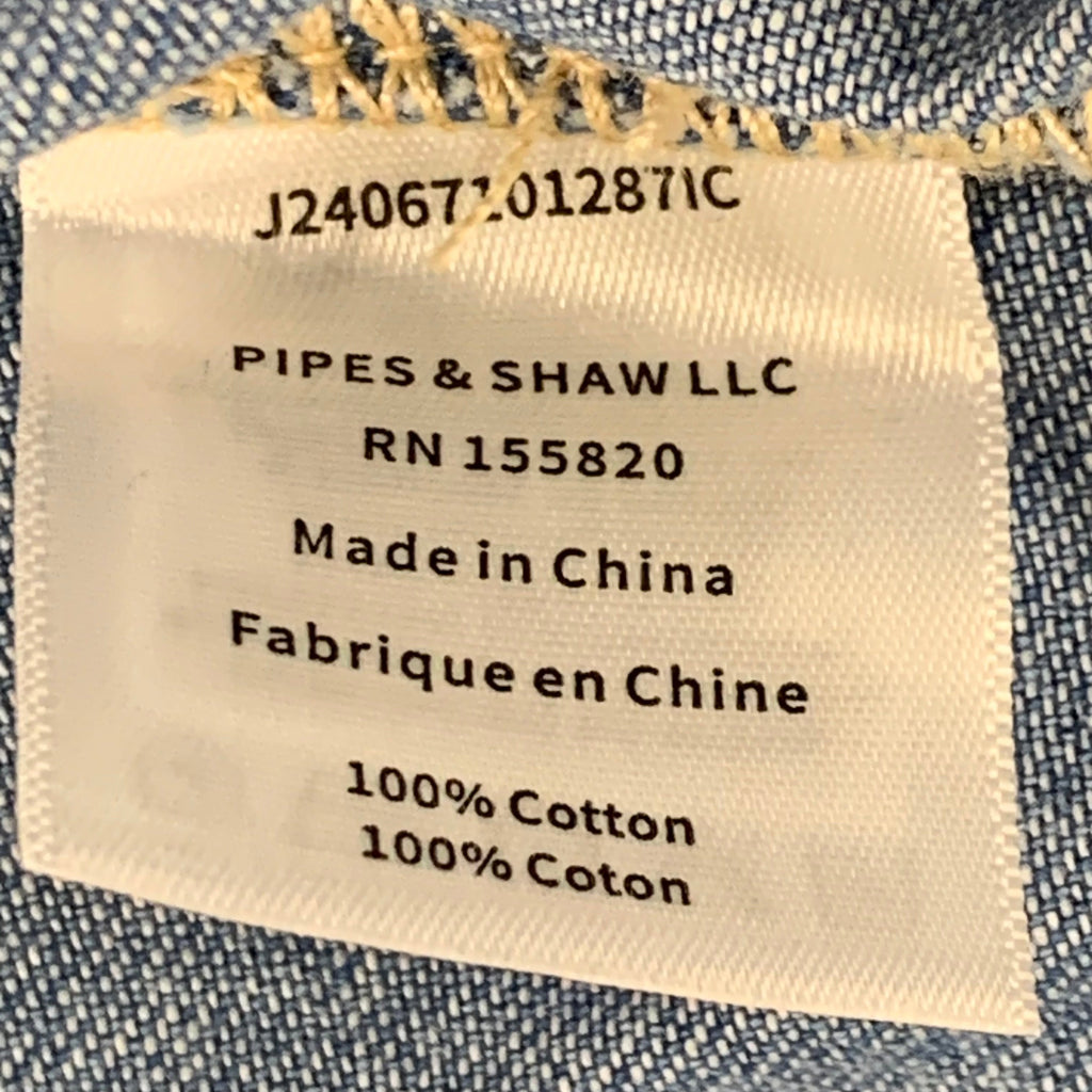 VERONICA BEARD Jeans Edwina Sleeveless Midi Dress Sz-4 Iceberg J24067101287IC