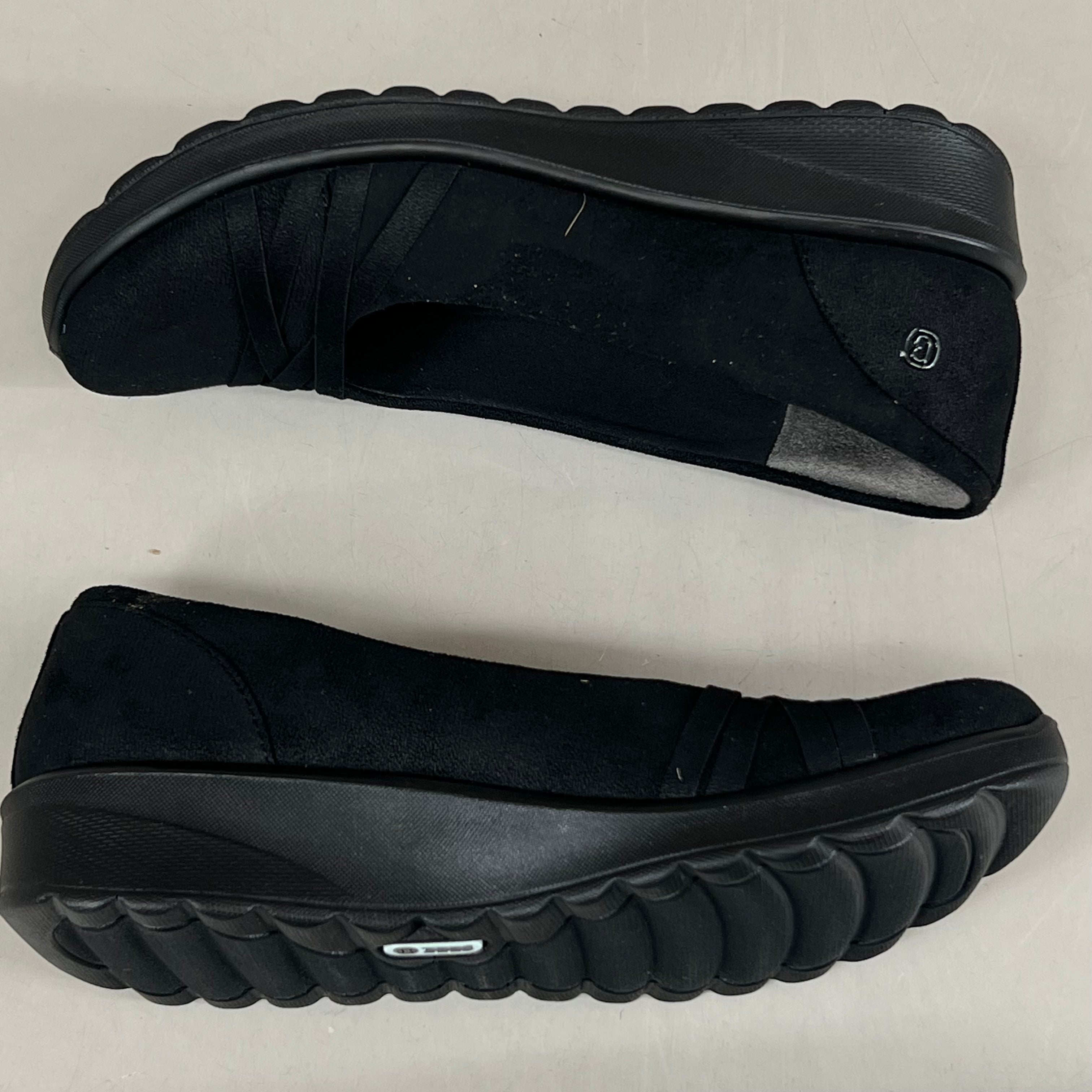 LIFESTRIDE Bzees Air Step Ballet Shoes Goody Women's 7 medium Black