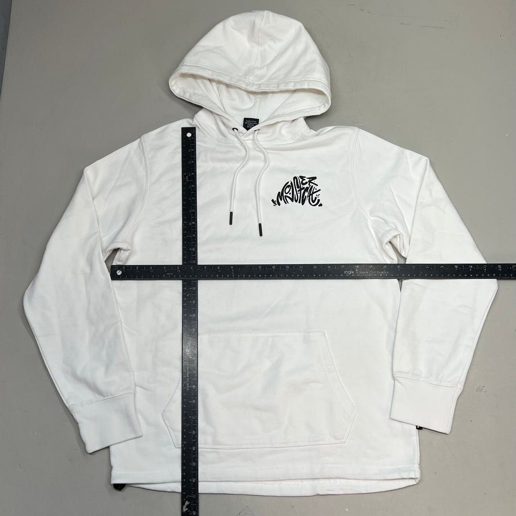 MONSTERCAT Records Adjustable Waist Sweatshirt Korean Fighter Men's Sz M White