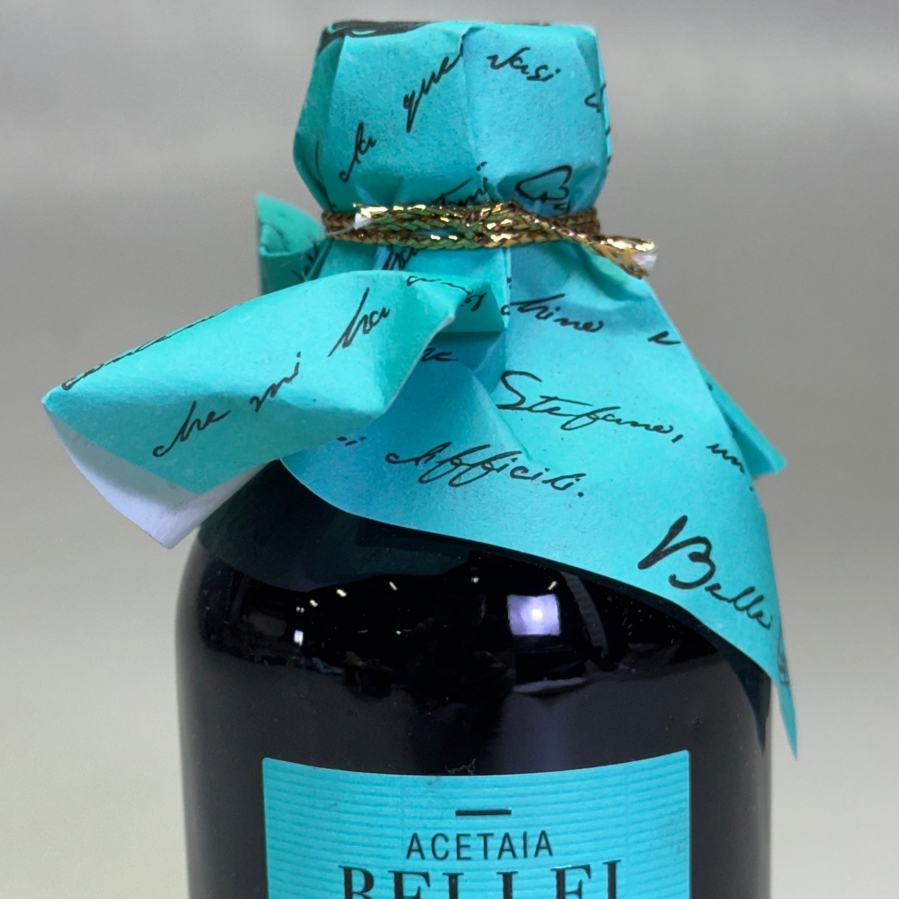 BELLEI Aged Balsamic Vinegar of Modena 8.45 fl oz, Precious Blue BB:10/28