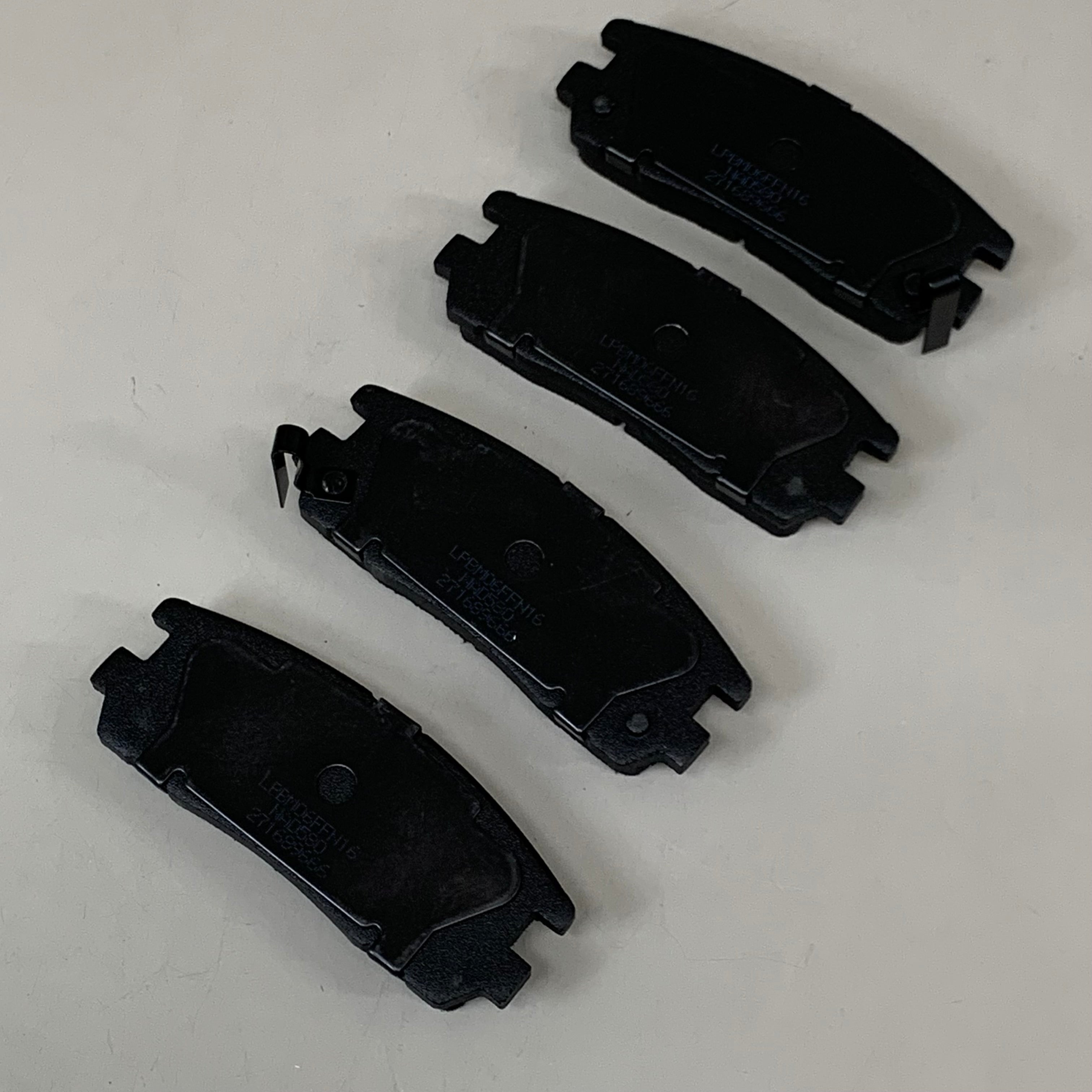 WEAREVER Rear Disc Brake Pad Set Compatible W/ 126 Vehicles NAD580