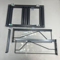 KESSEBOHMER Trash Pullout Frame Double 22-1/4" Min Cabinet Depth 25065469846