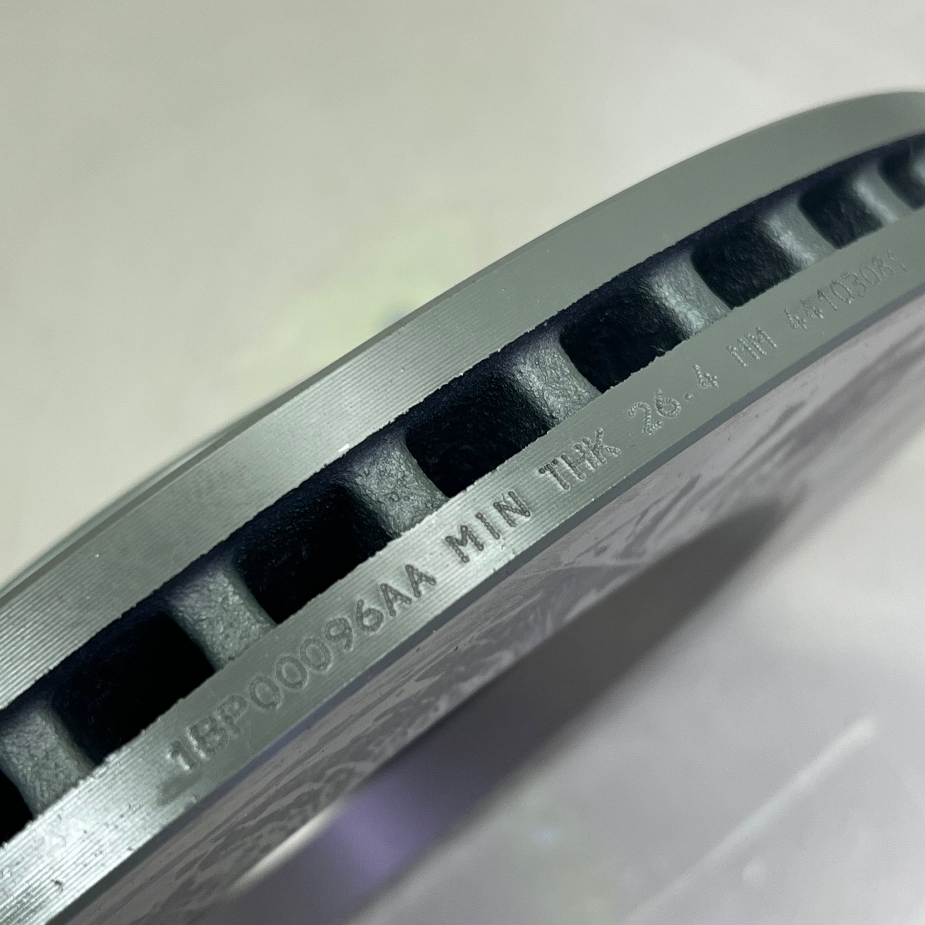 BPROAUTO  Painted Brake Rotor Front For 2018-2024 Jeep Models 1BP00096AA
