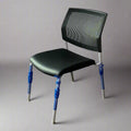 SITONIT SEATING Focus Side Chair Sz 19" L x 18" W x 35" H, Black 36-0129