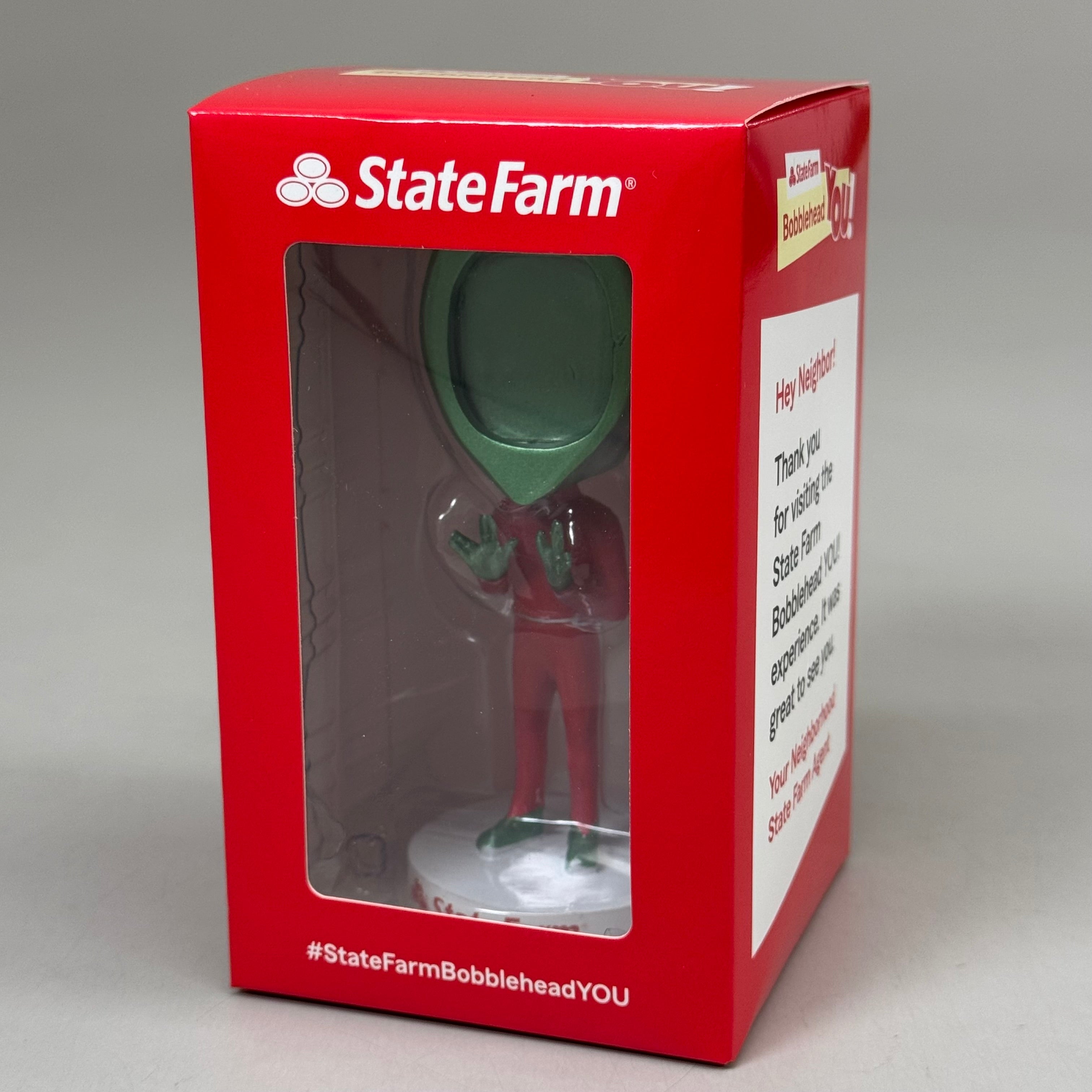 STATE FARM (24 PACK) Alien Bobblehead You Picture Frame Figure Collectible (In Box)