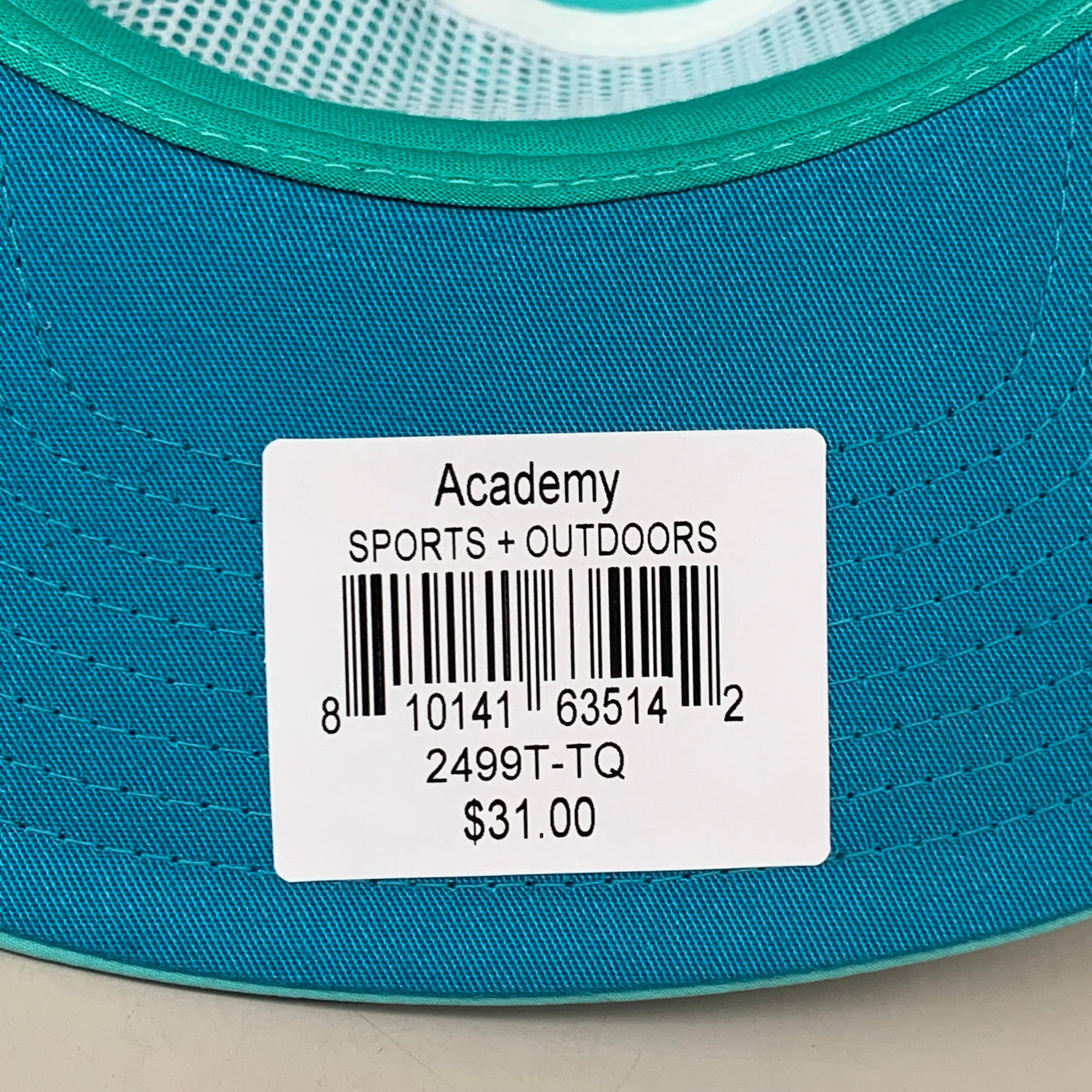 HOOEY Trucker Adjustable Snapback Hat Local Turquoise Turquoise 2499T-TQ