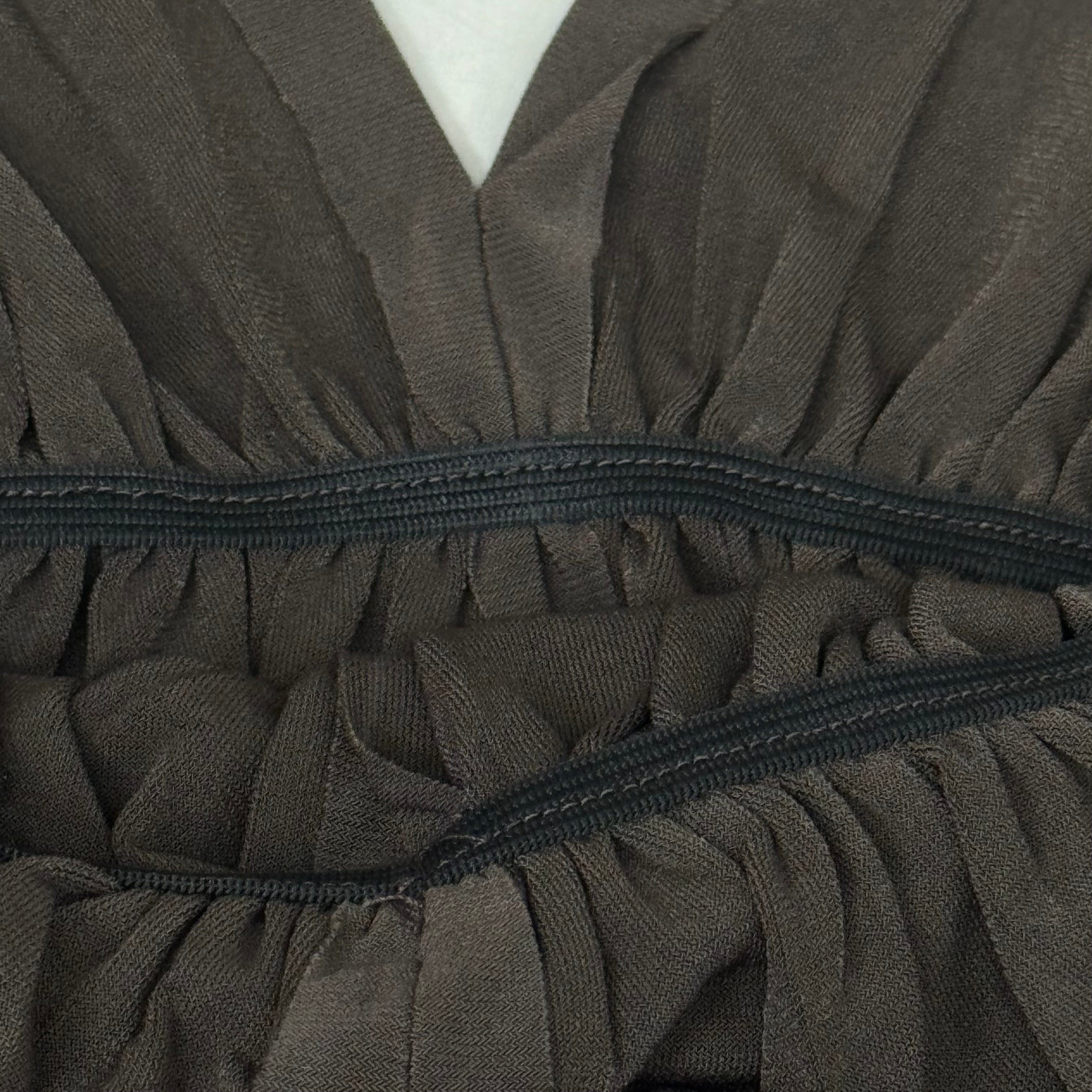 NORMA KAMALI Goddess Dress Unlined Women's Sz XL/42 Chocolate KK3233PL292028