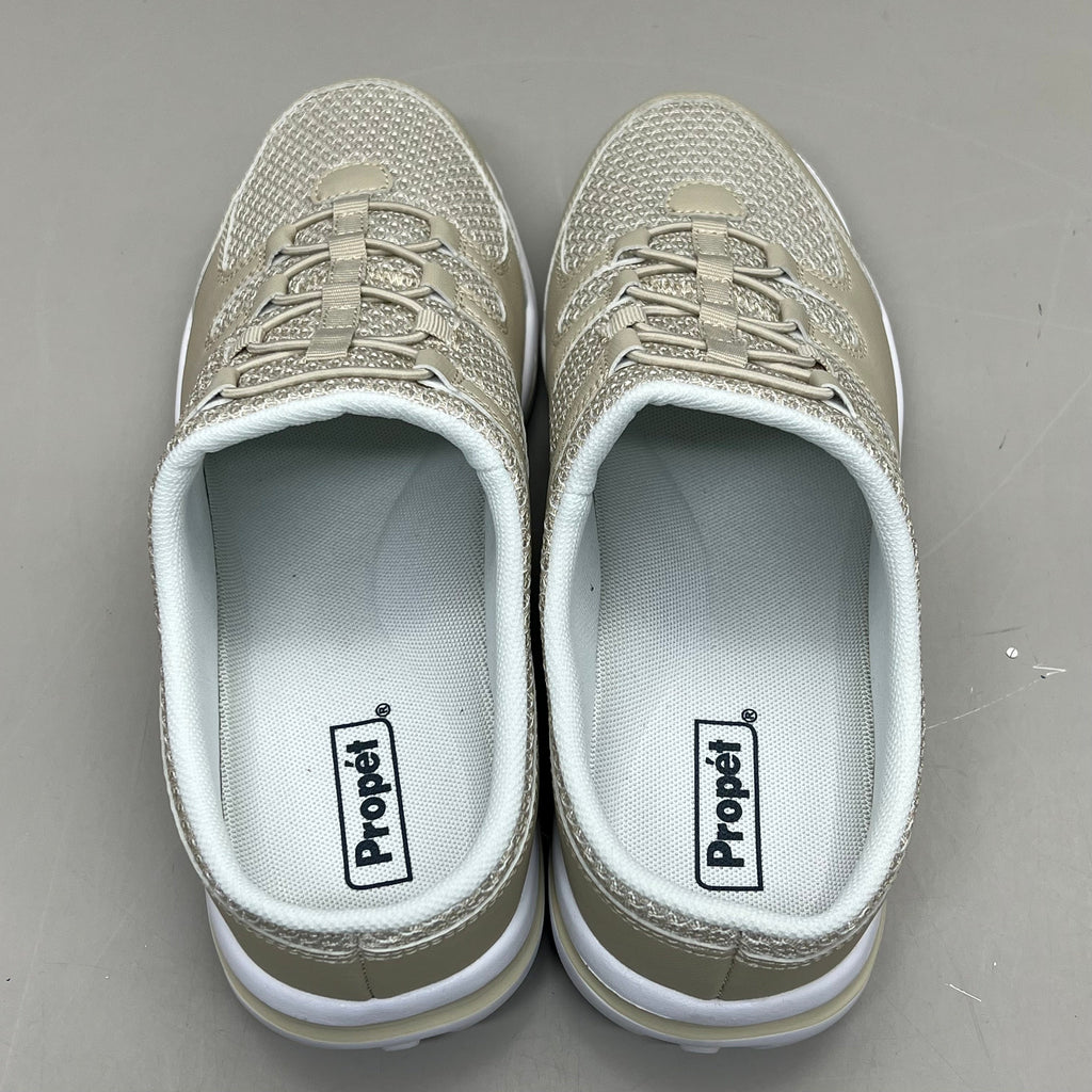 PROPET TravelActiv Slide Breathable 2 Tone Mesh Women's Sz 7.5 X(2E) Sand WAT011MSANX-07H
