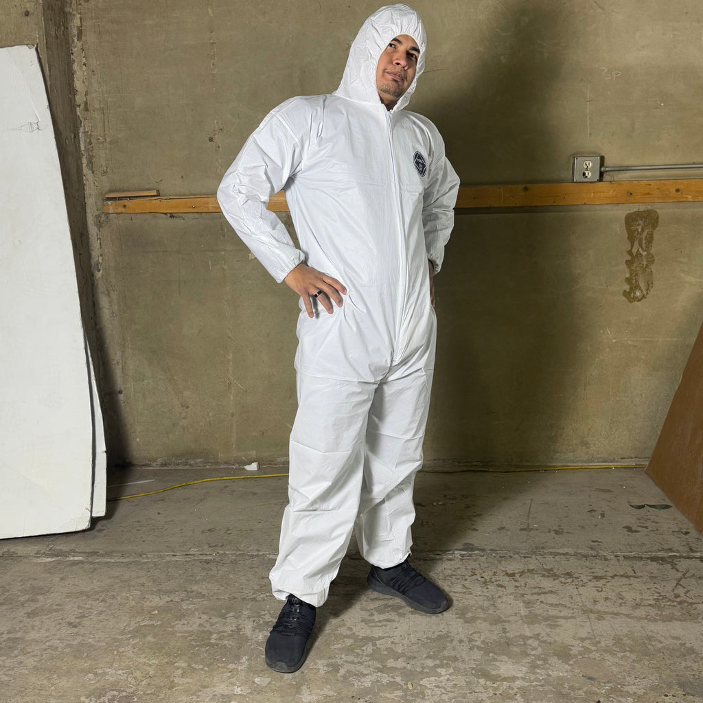 PROMAX (25 PACK) Microporous Coveralls Sz M M1028-M (Distressed Box)